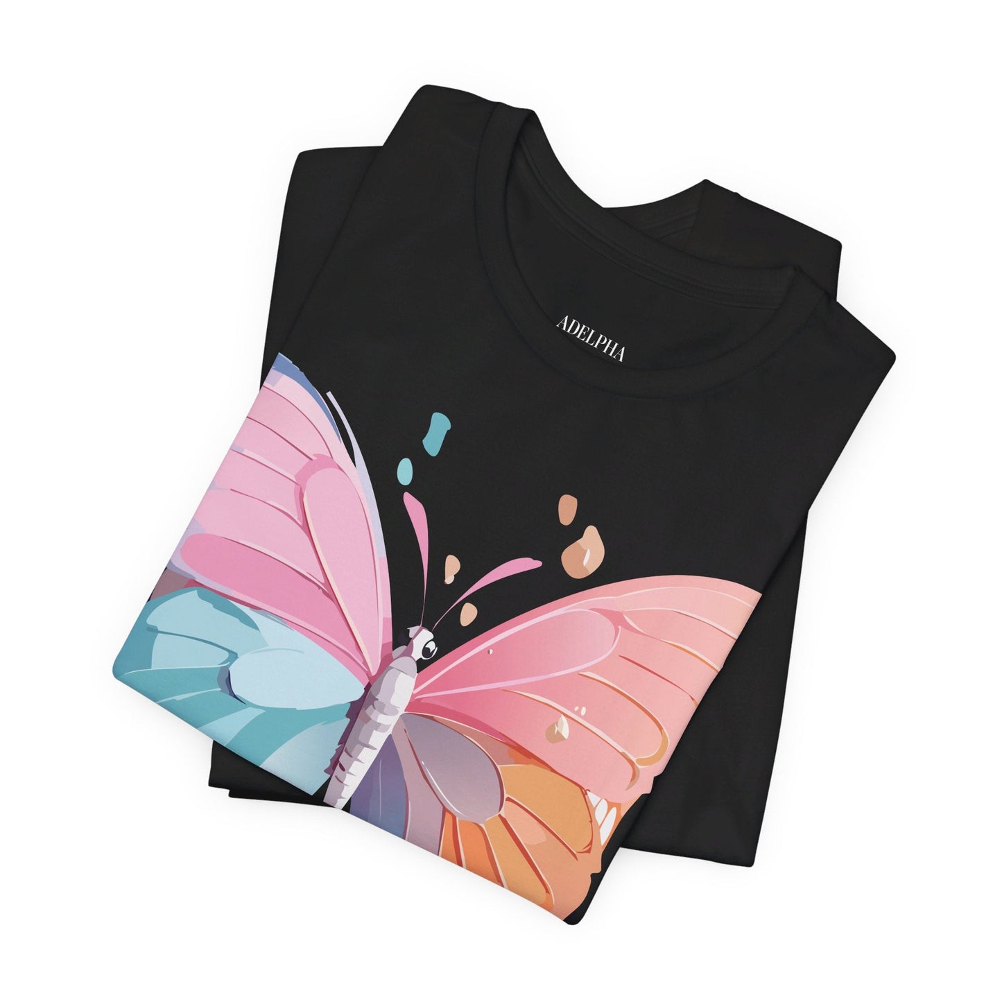 Adelpha Graphic Tee Unisex Short Sleeve Jersey Art Design Vintage Inspired