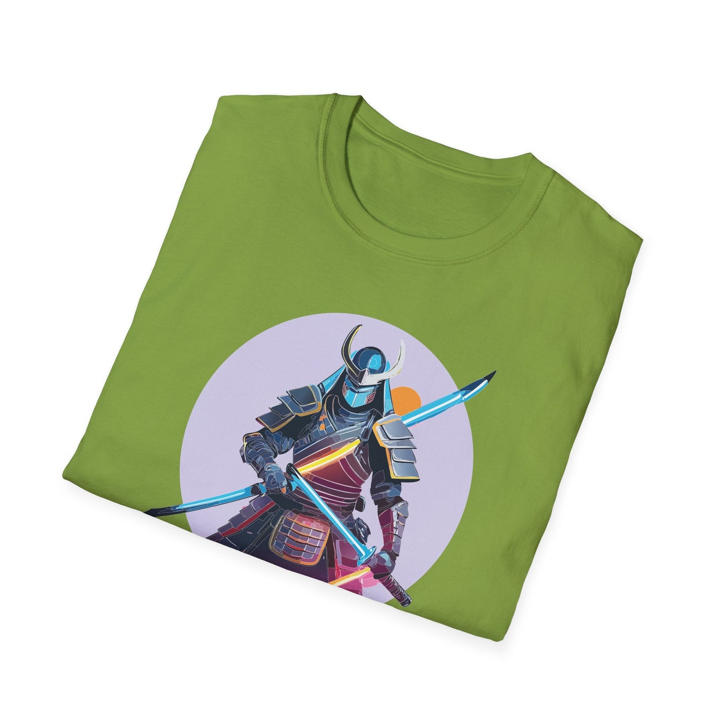 Samurai Shirt Unisex Gildan Softstyle Tee 100 Percent Cotton Lightweight Comfort