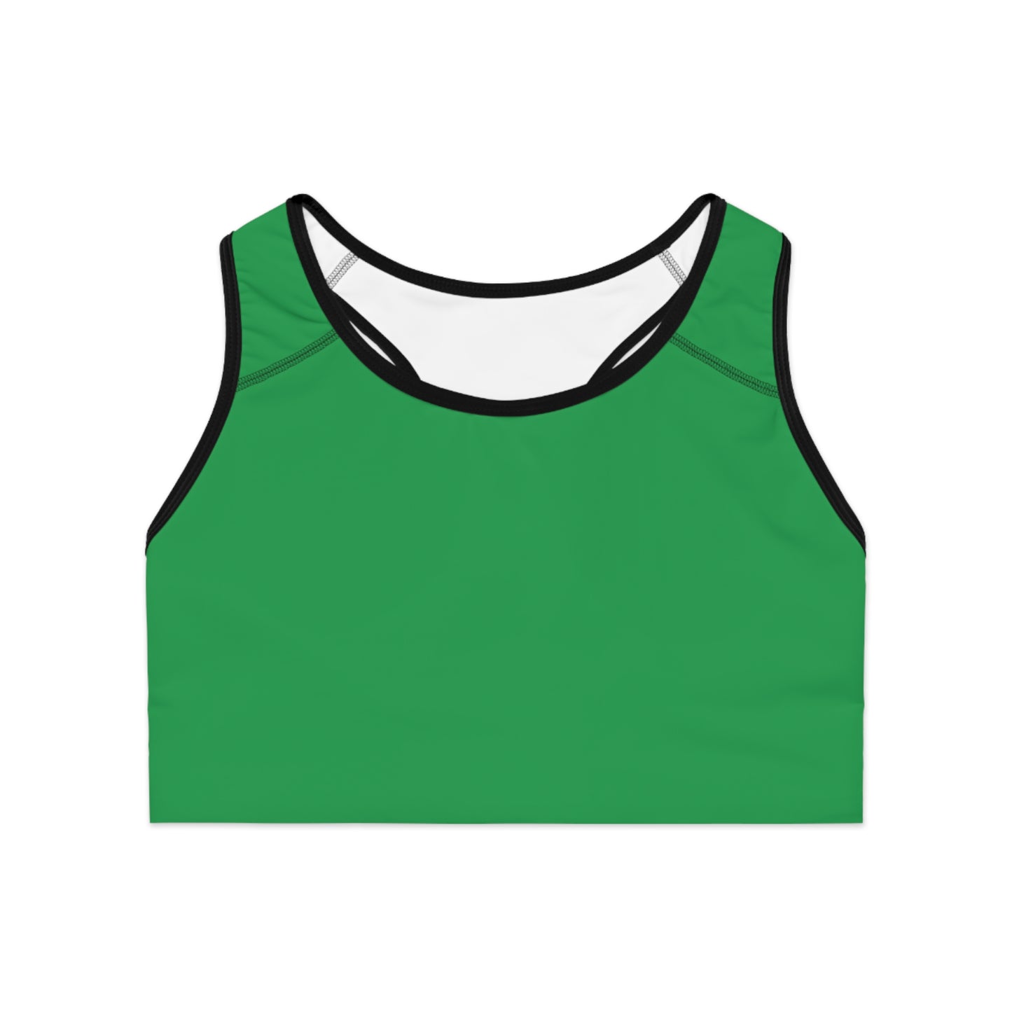 Green Color Sports Bra, Green Sports Bra 5
