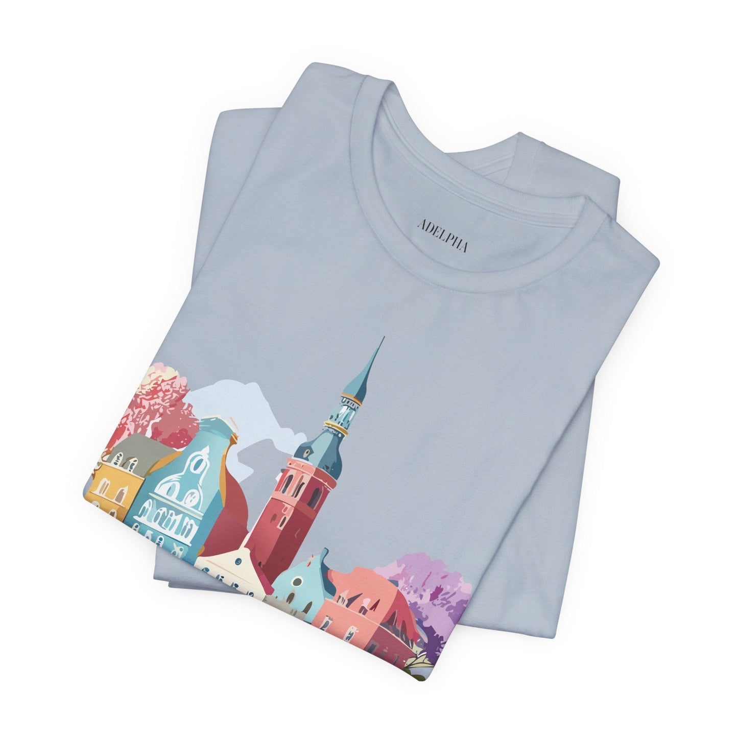 Germany Tourist Shirt Unisex Graphic Tee With Vintage Adelpha Artwork Short Sleeve