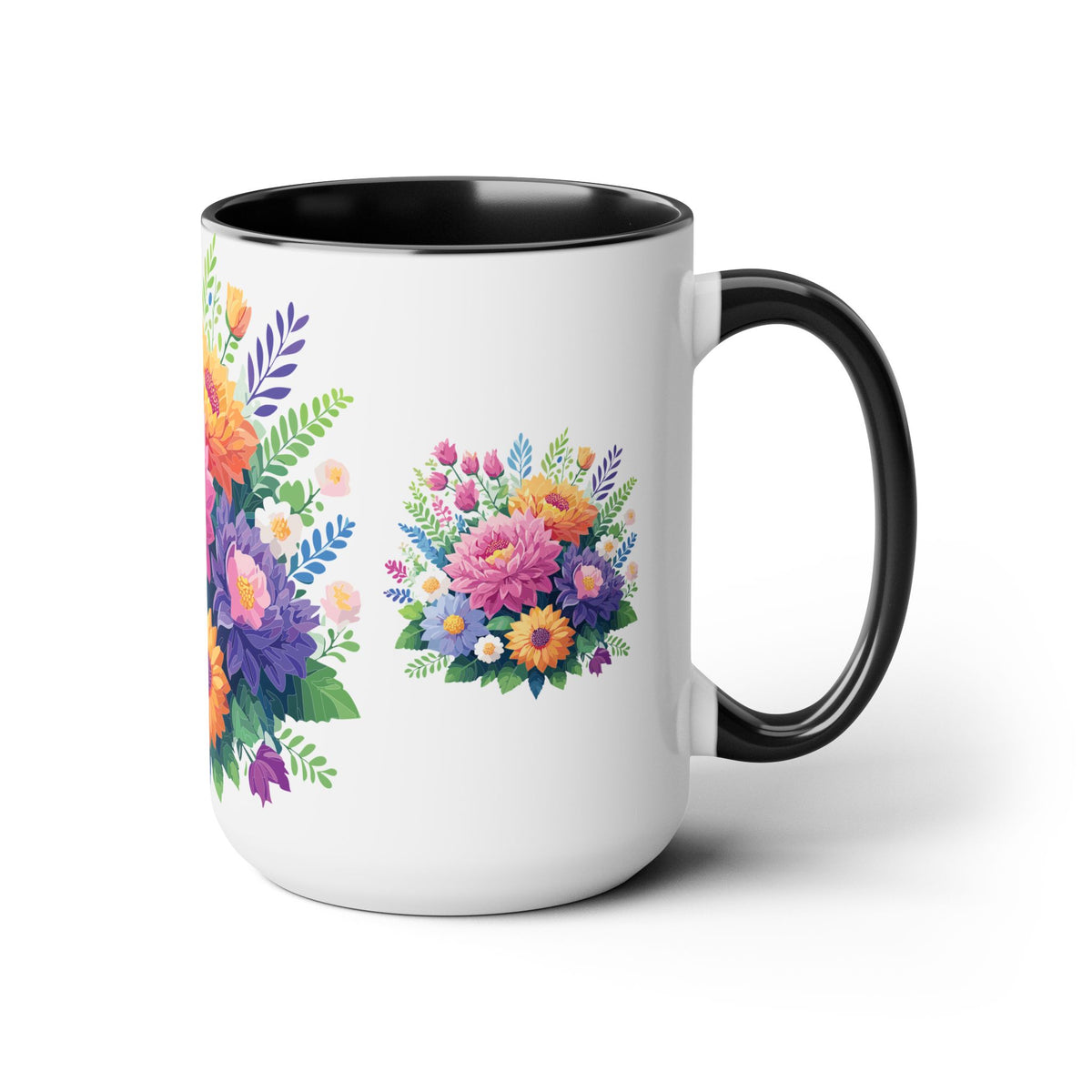 Floral Mug, Floral Cup