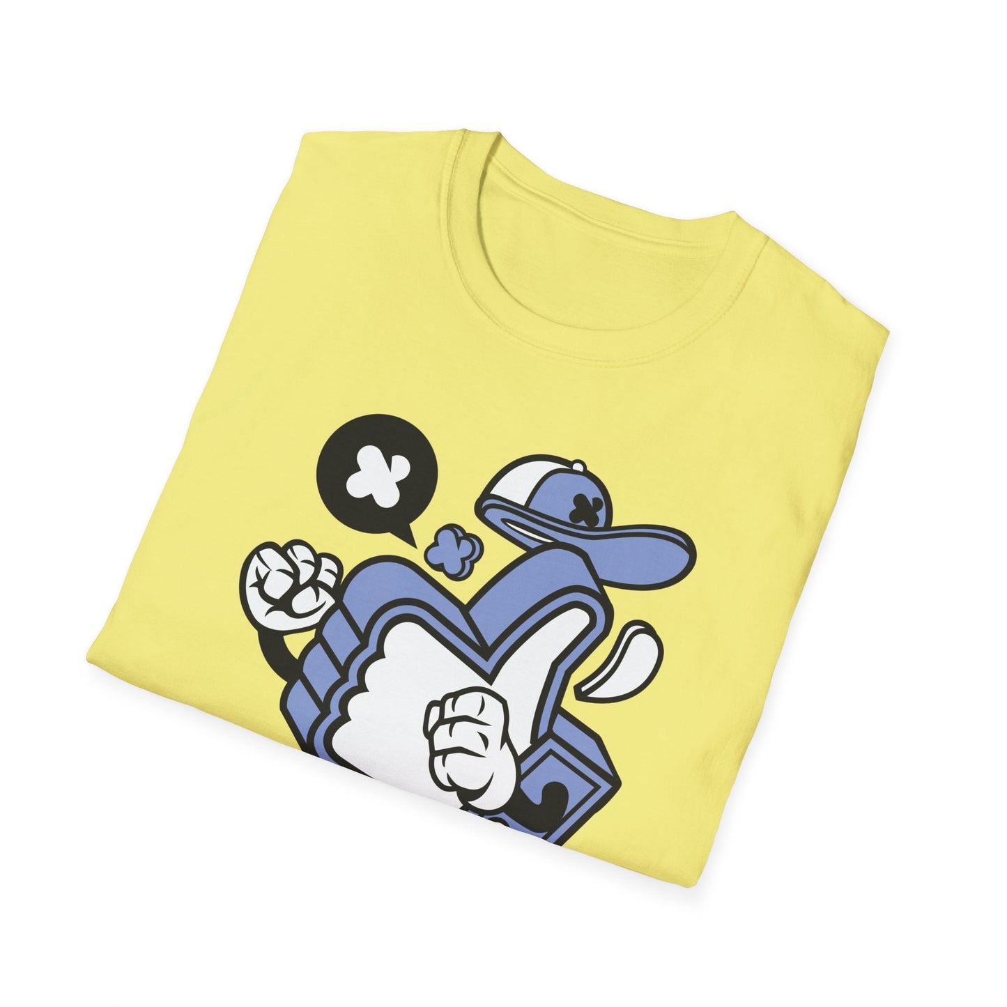 Cartoon T Shirt Animation Tee Funny Graphic Tee For Unisex Gildan Softstyle 64000 Cotton