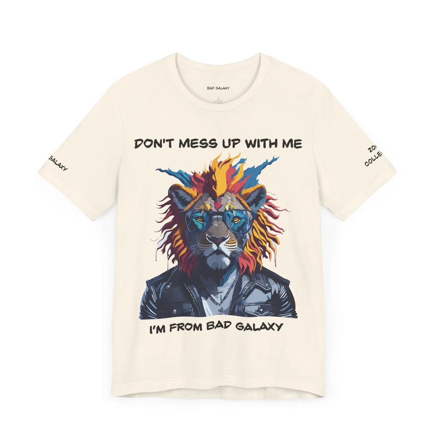 Animal T Shirt From Bad Galaxy Made To Order 100 Percent Cotton Eco Friendly Ink Free Shipping