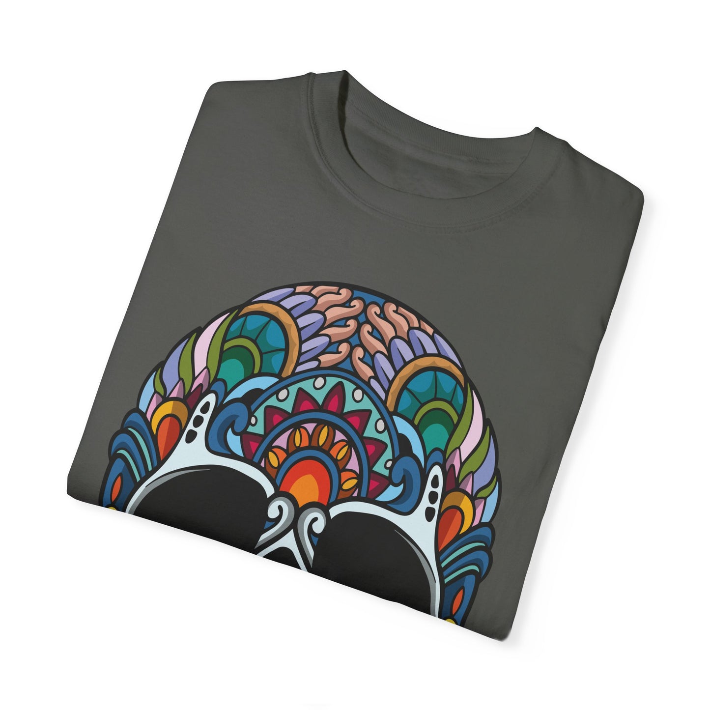 Unisex Cotton Tee Shirt with Skull