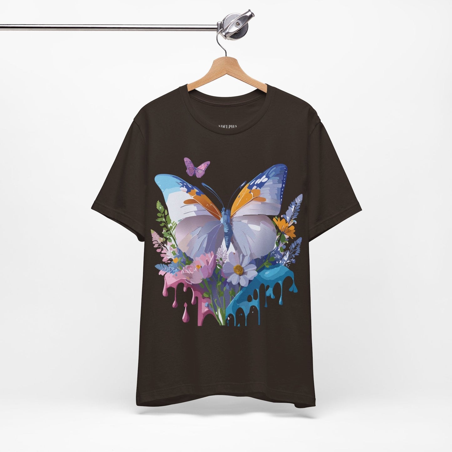 Adelpha Butterfly Graphic Tee Vintage Inspired Unisex Short Sleeve Shirt