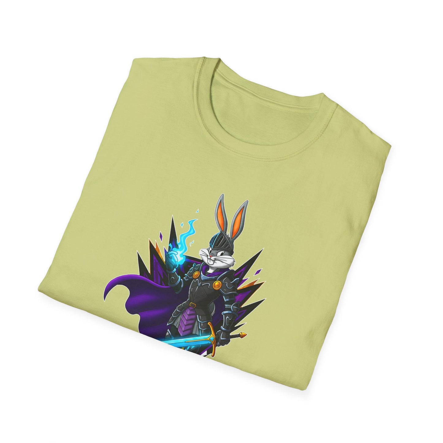 Bugs Bunny Shirt Unisex Gildan Softstyle Tee 100 Percent Cotton Cartoon Graphic Design