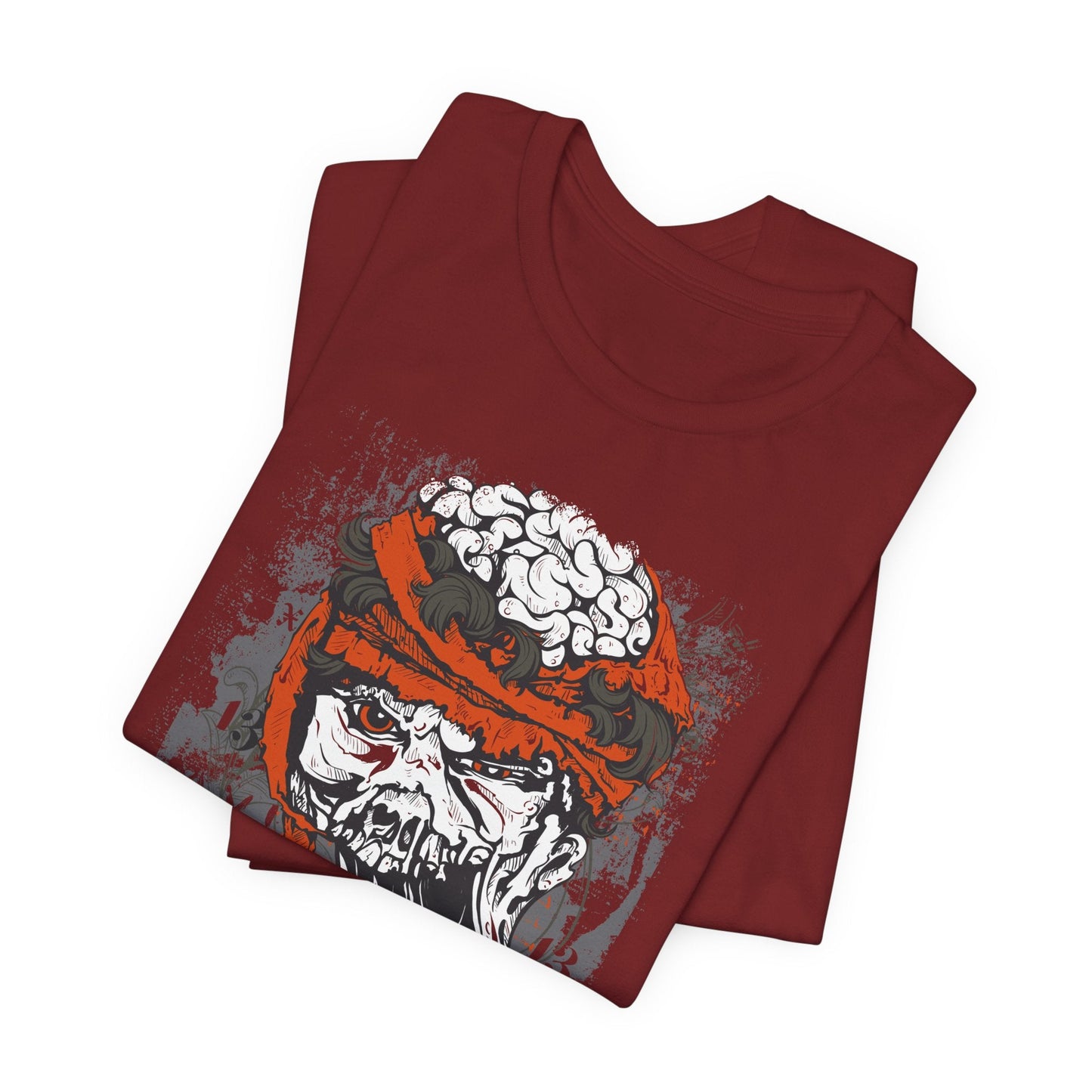 Skull Graphic Unisex Cotton T-Shirt r10