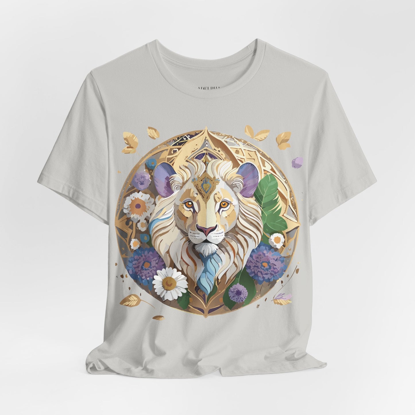 Adelpha Graphic Tee Unisex Medallion Shirt Vintage Inspired Art Design Short Sleeve