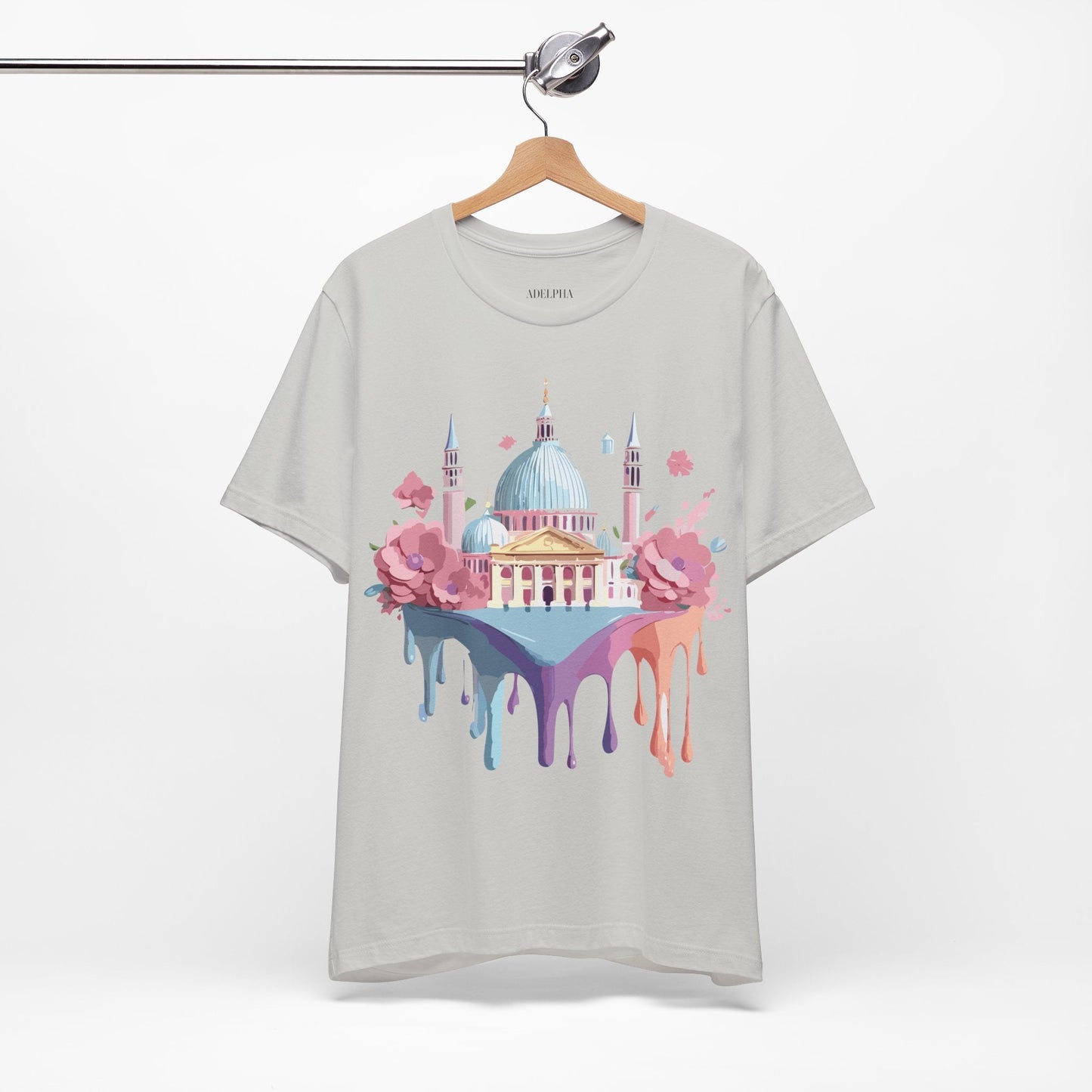 Venice Tourist Graphic Tee Unisex Vintage Inspired Artwork Short Sleeve
