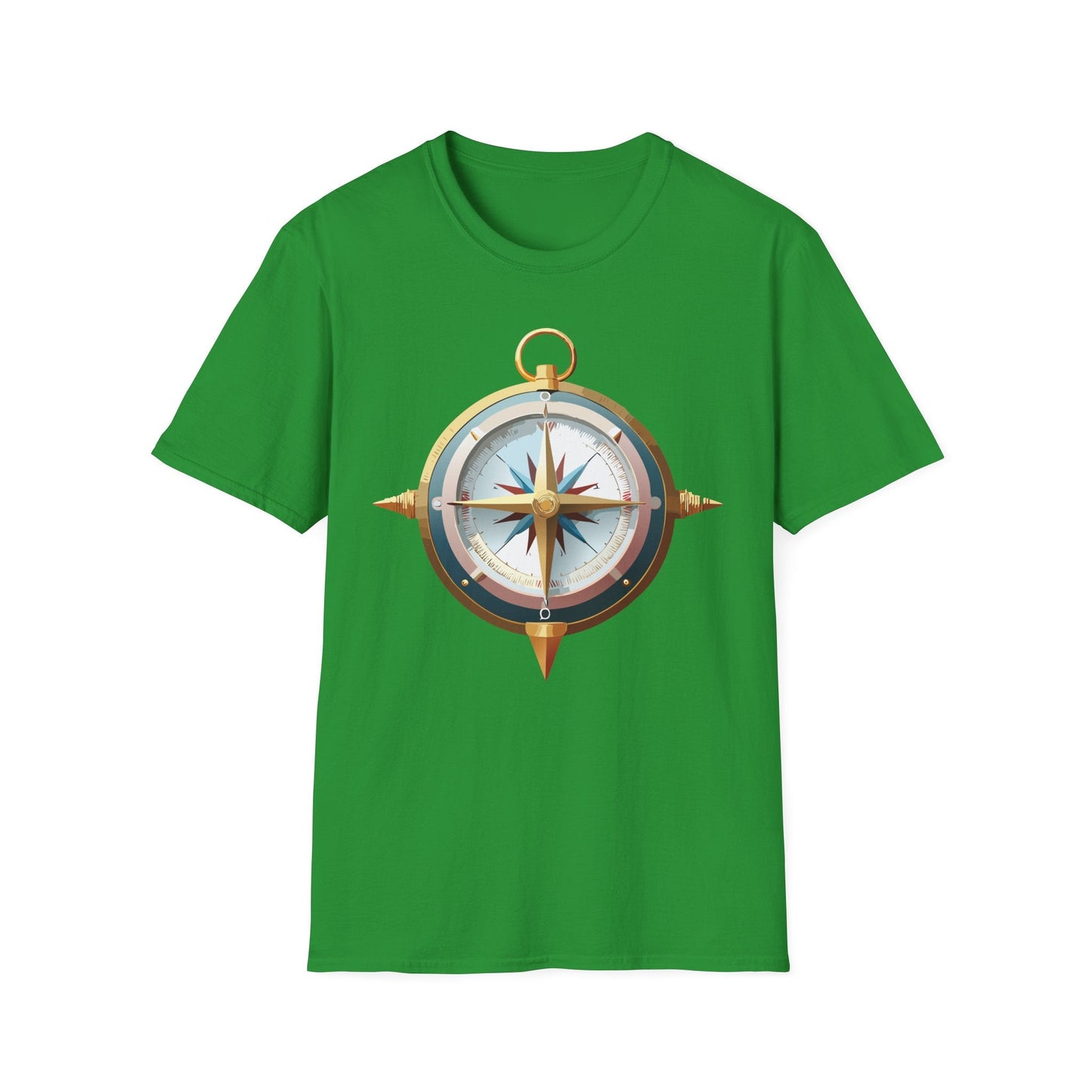 Compass Navigator Graphic Tee Unisex 100 Cotton 30
