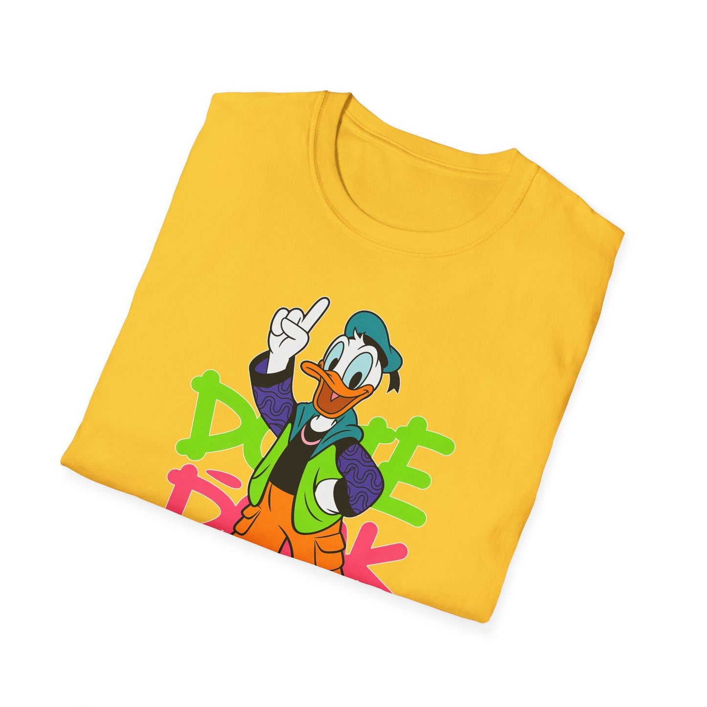 Unisex Cartoon T Shirt Animation Graphic Tee Funny Animals Softstyle 100 Percent Ring Spun Cotton