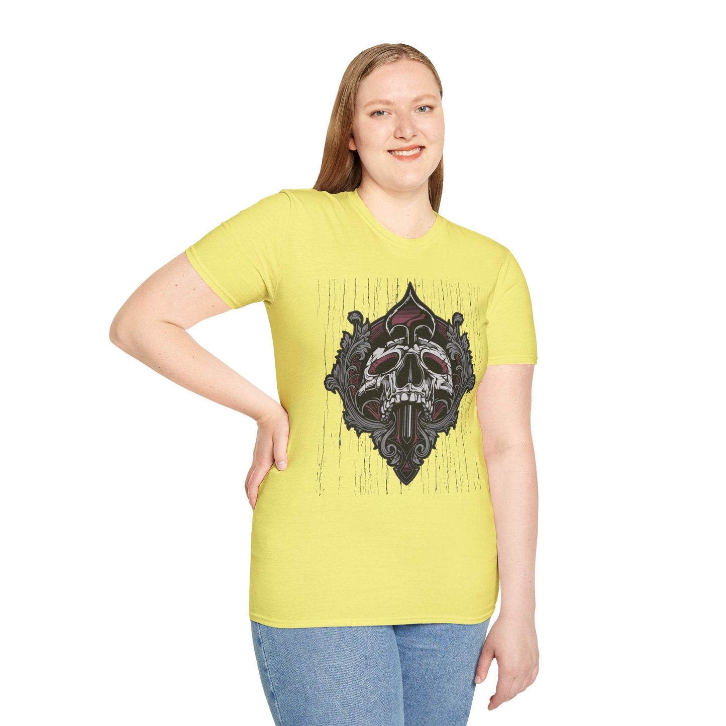 Art Design Shirt Unisex Graphic Tee 100 Percent Cotton Softstyle Premium Quality Gildan 64000