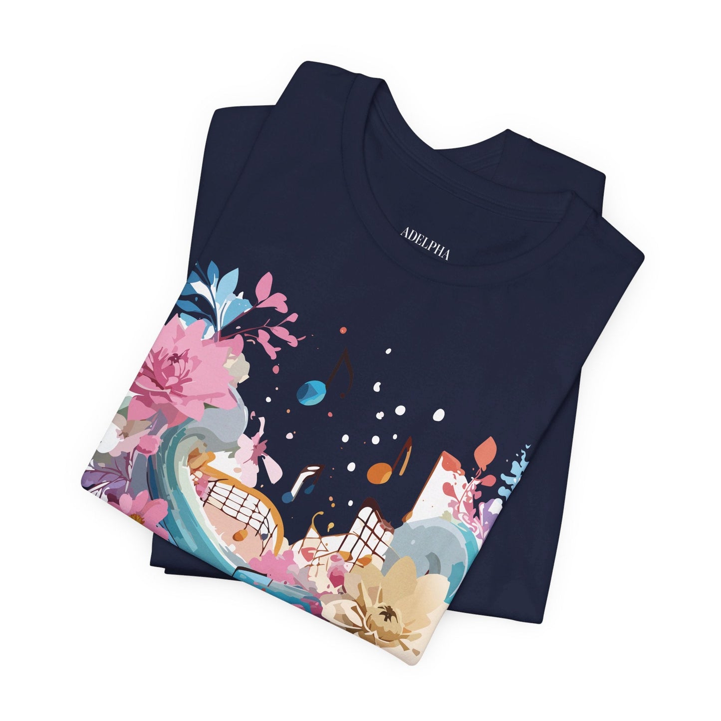 Adelpha Graphic Tee Unisex Jersey Short Sleeve Art Design Vintage Inspired Music T Shirt