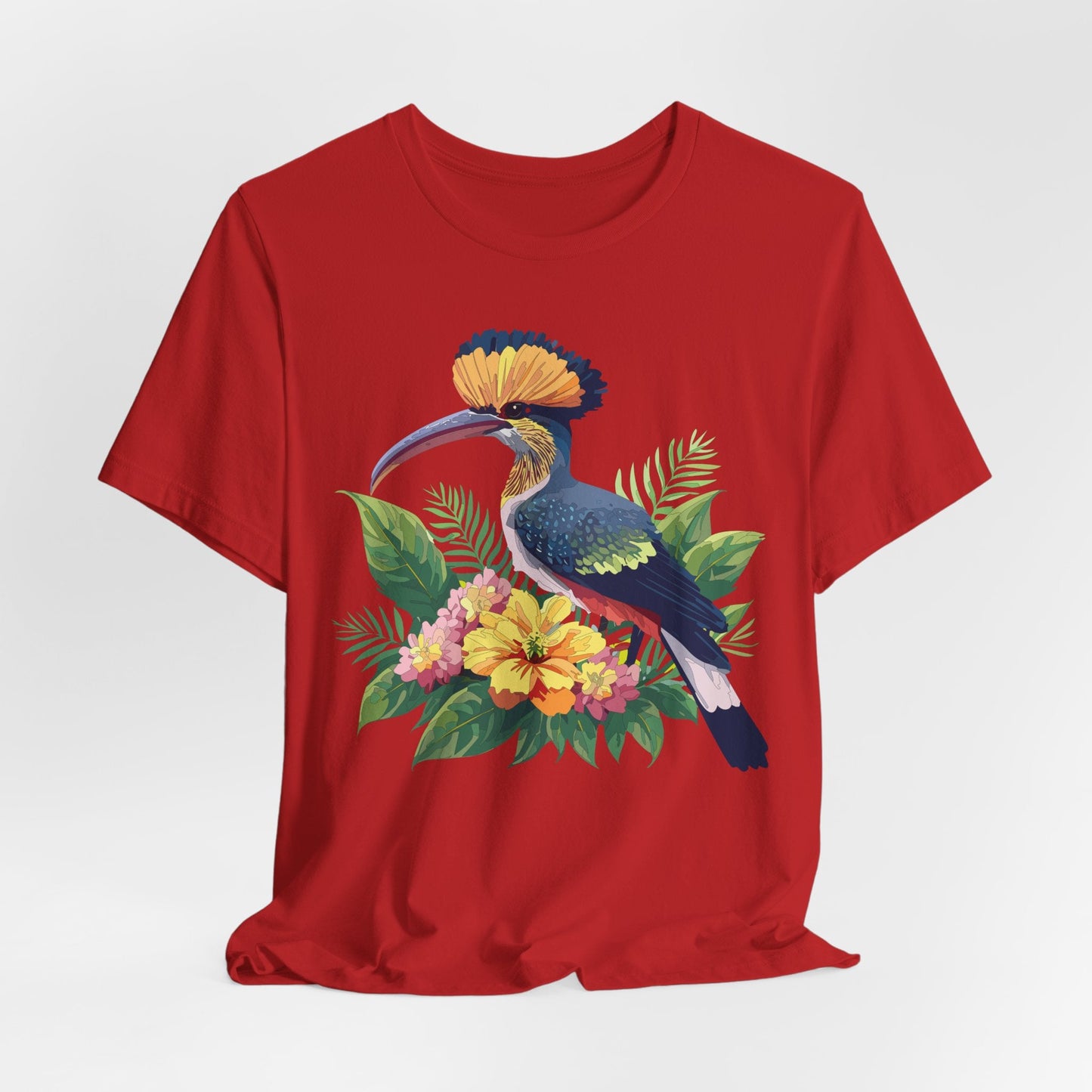 Unisex Animal Tee Shirt With Art Design Wild Animals Short Sleeve Jersey Tee For Everyday