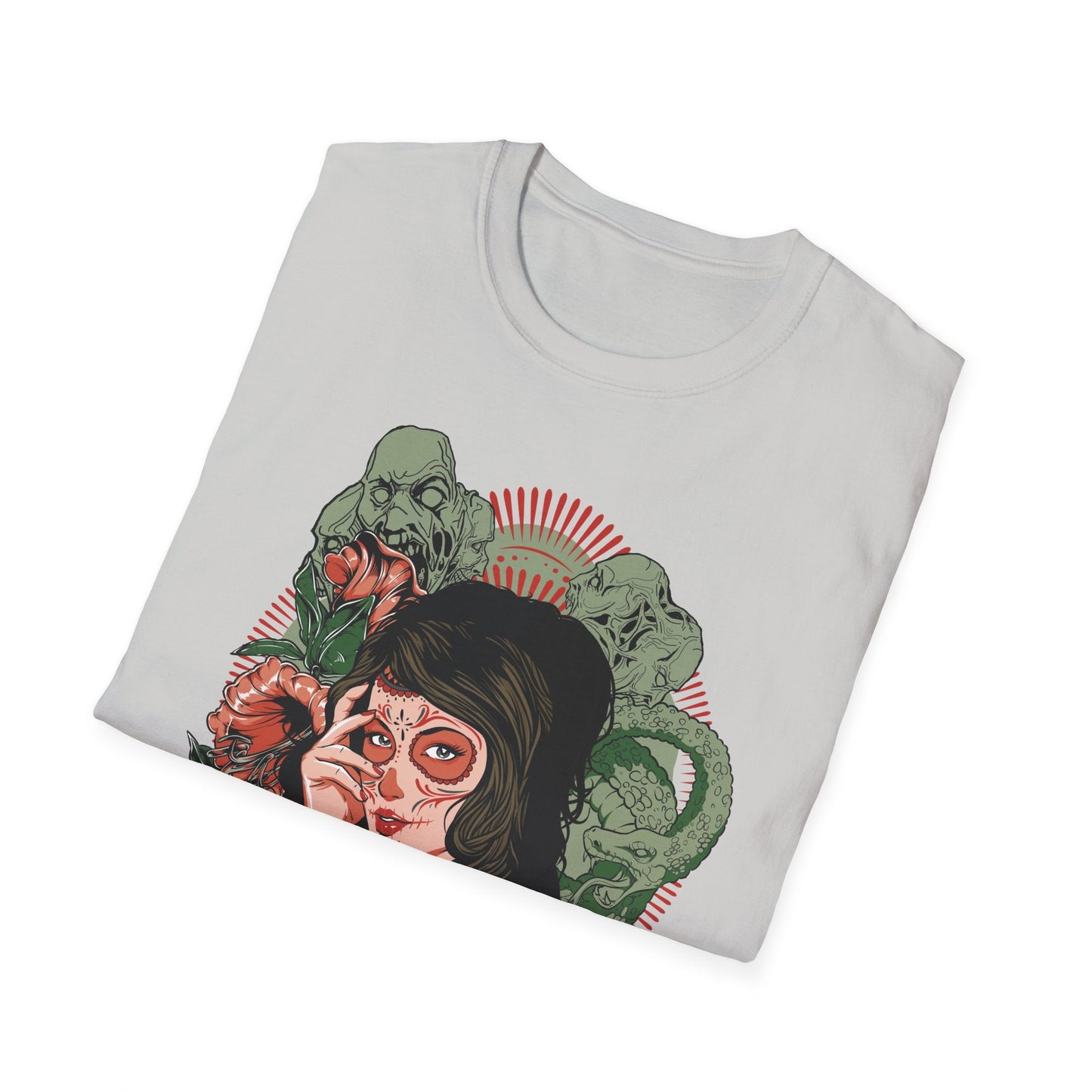 Art Design Graphic Tee Shirt Unisex Softstyle Cotton Art Shirt for Graphic Lovers