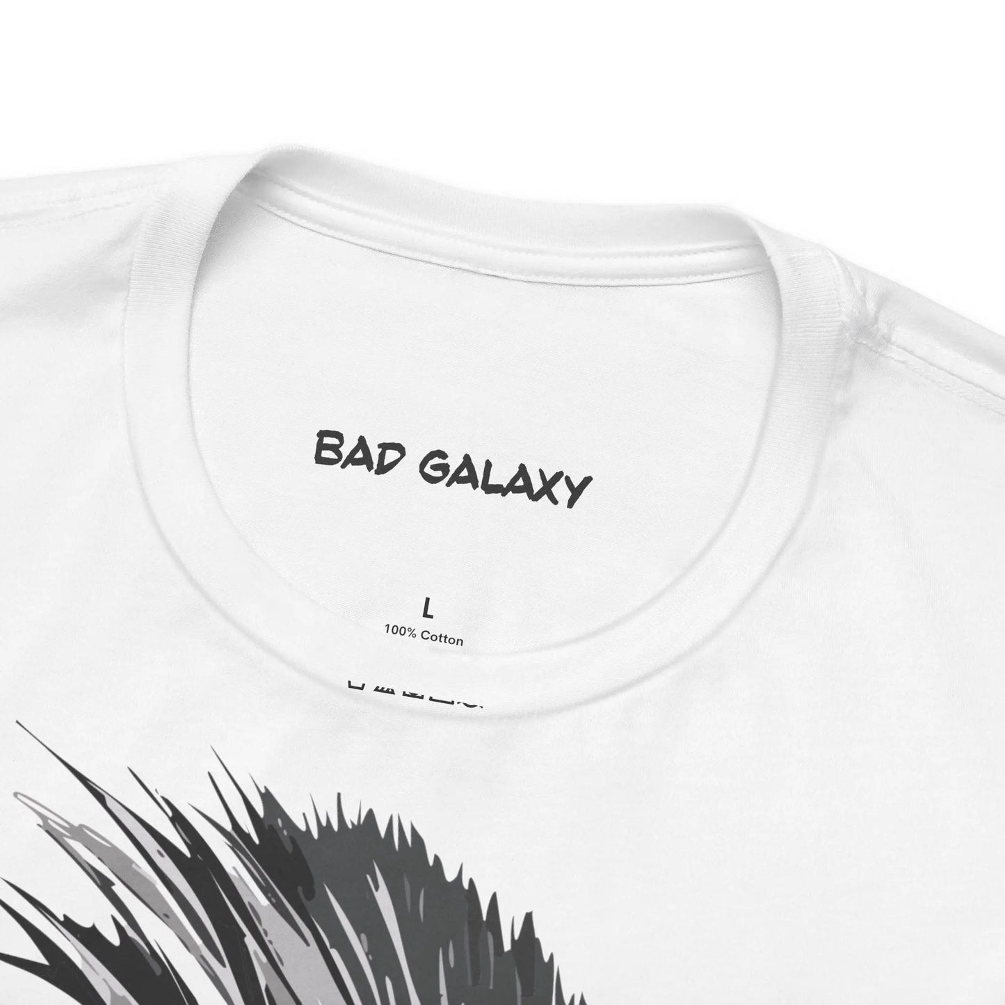 Punk Rock Tee Shirt From Bad Galaxy Made To Order 100 Percent Cotton Eco Friendly Inks