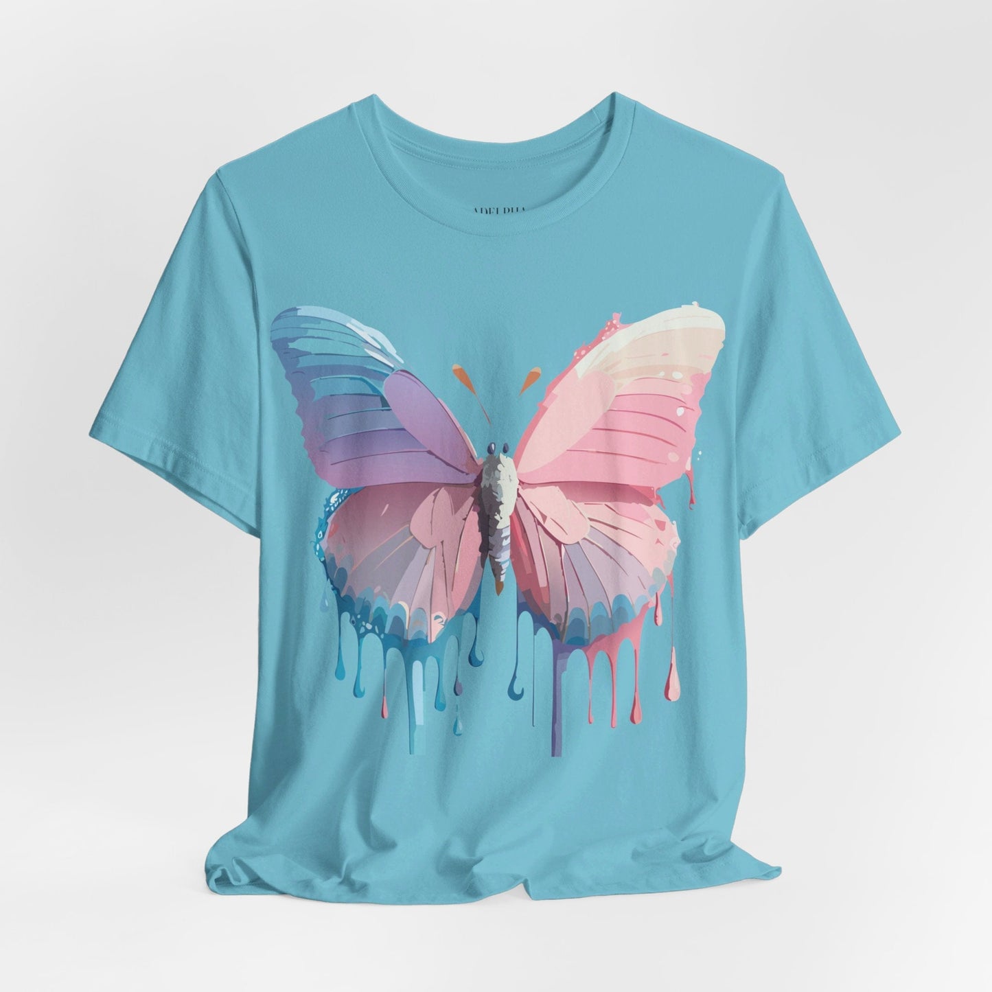 Butterfly Graphic Tee Unisex Vintage Inspired Art Design Adelpha