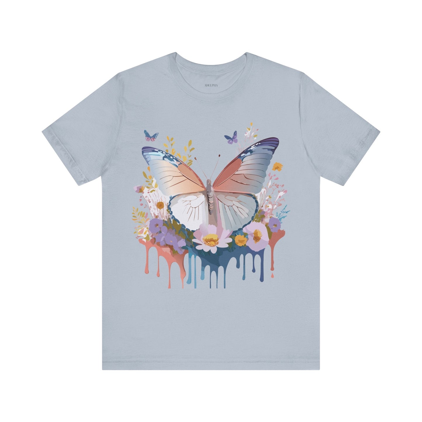 Butterfly Graphic Tee Unisex Vintage Art Design Adelpha Collection