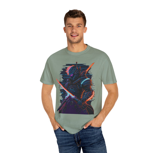 Unisex T-Shirt mit Ritter in Rüstung