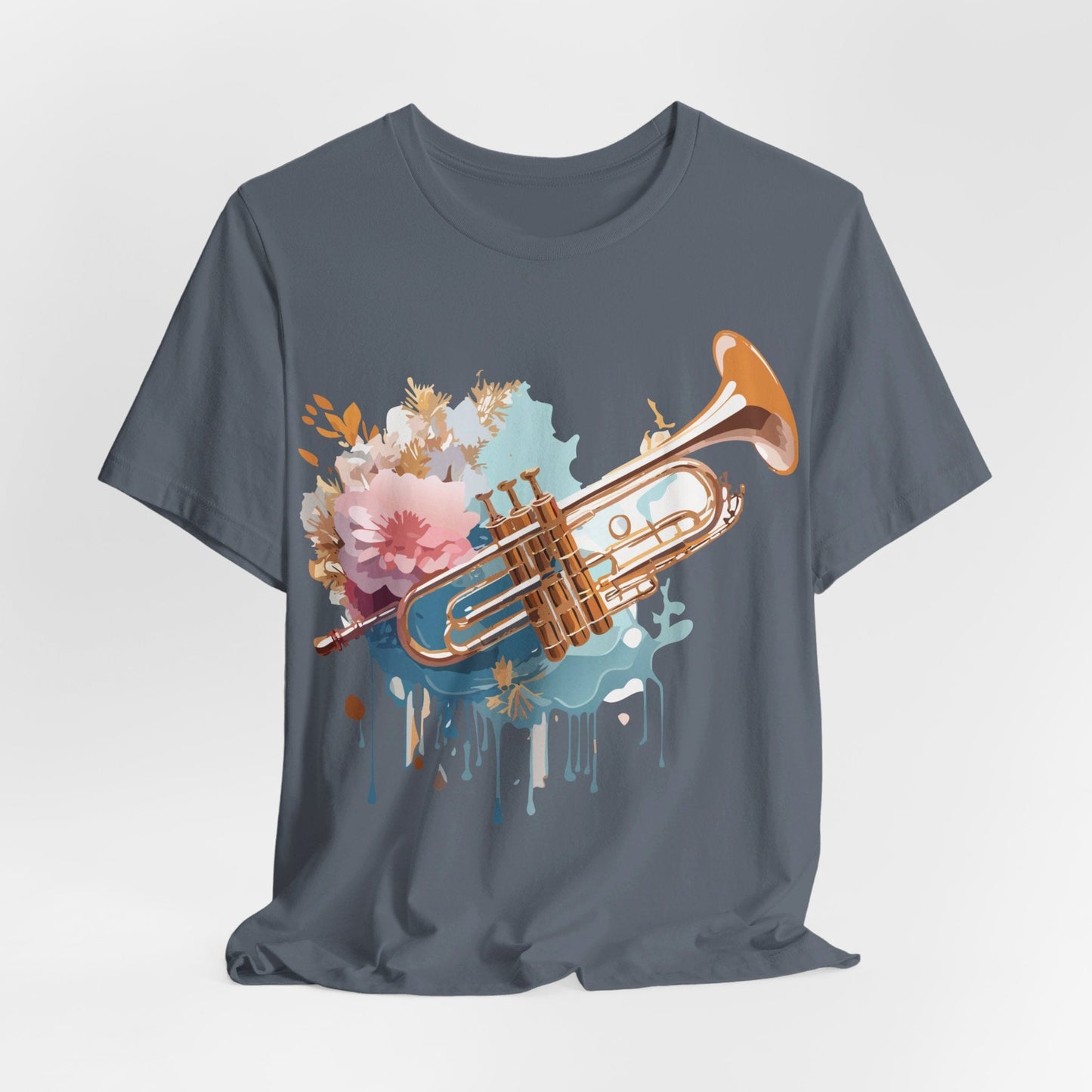 Unisex Graphic T Shirt Adelpha Music Tee Vintage Inspired Art Design Short Sleeve