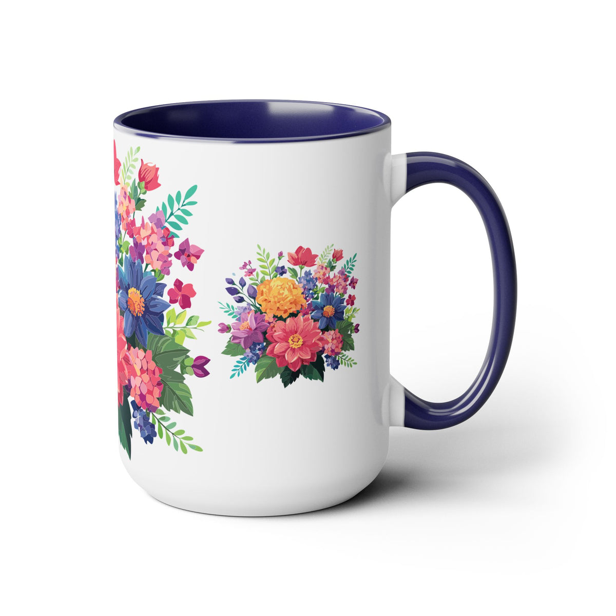 Floral Mug, Floral Cup