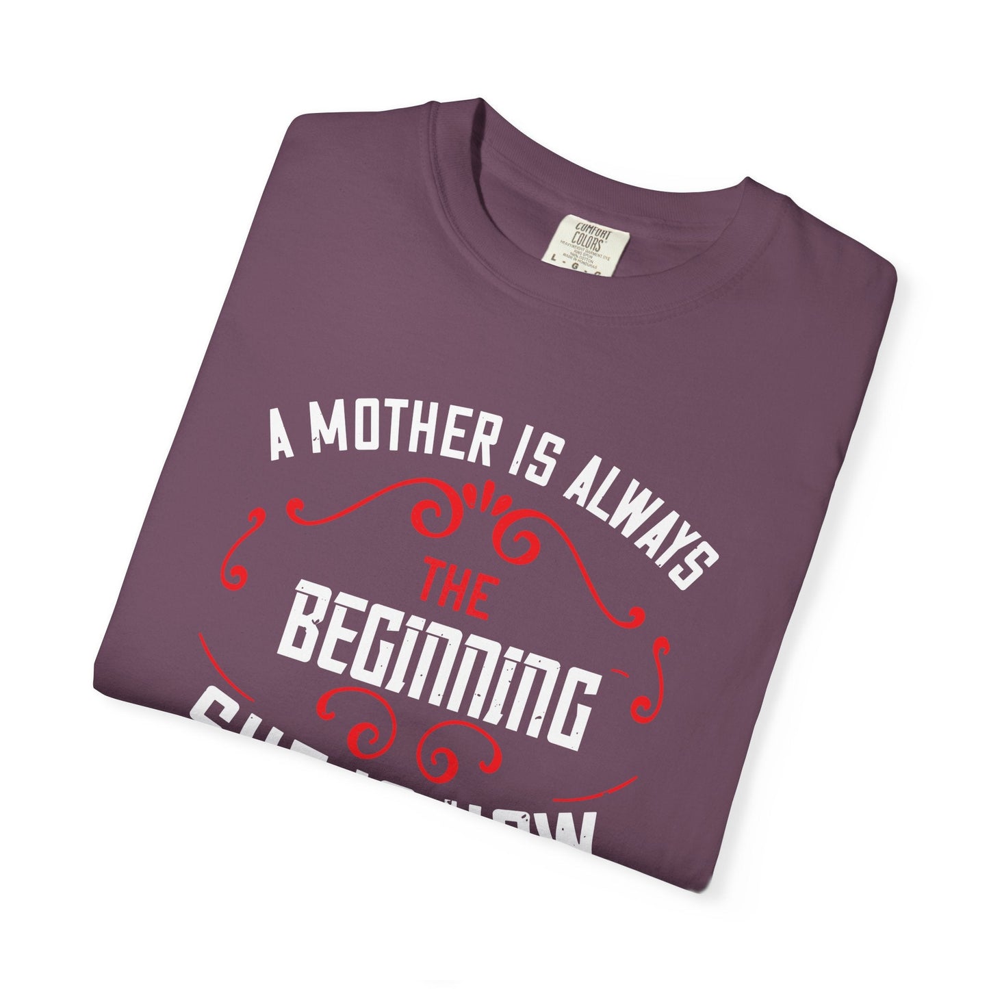 Mom T-shirt Mother Day Mama Tee Unisex Comfort Colors Garment-Dyed Cotton h53
