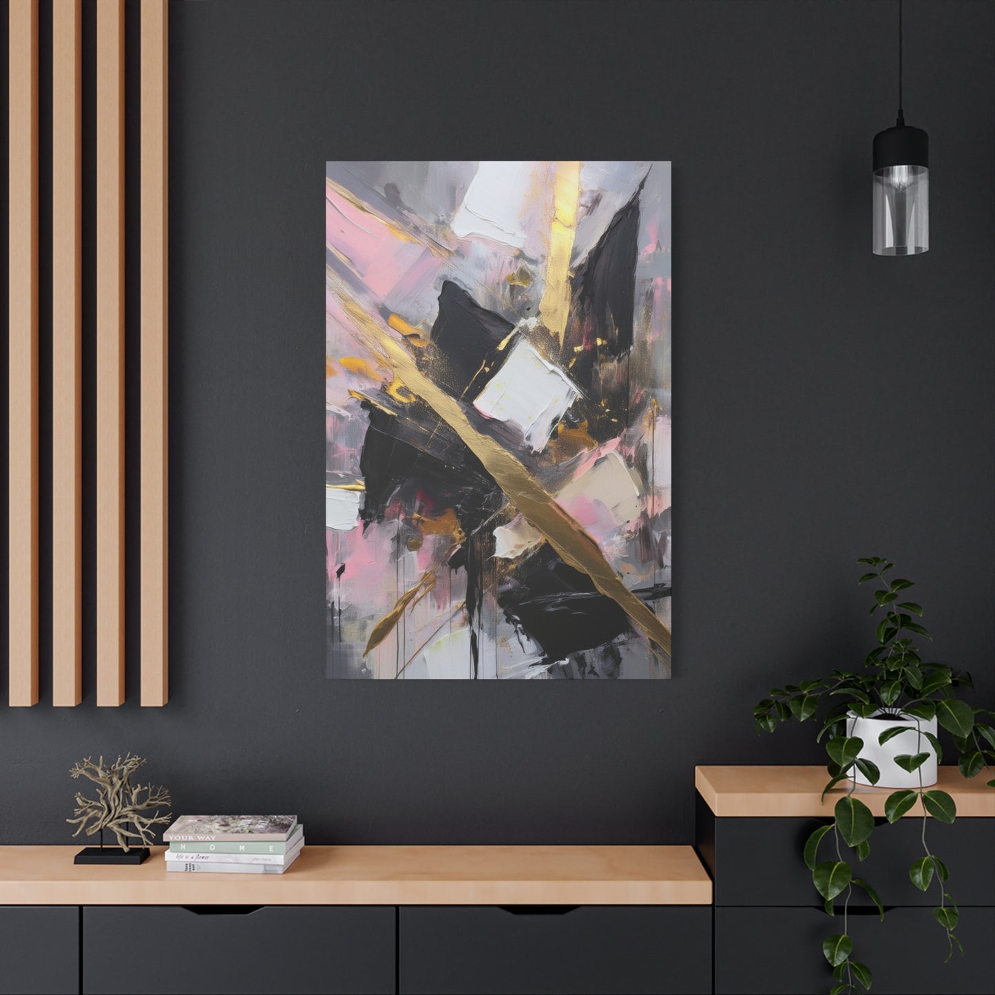 Abstract Oil Painting Print Canvas 20x24,20x30,24x30 24x32,24x36,30x40 32x48,36x48,40x60 Pine-Wood Inner Frame ABS-216