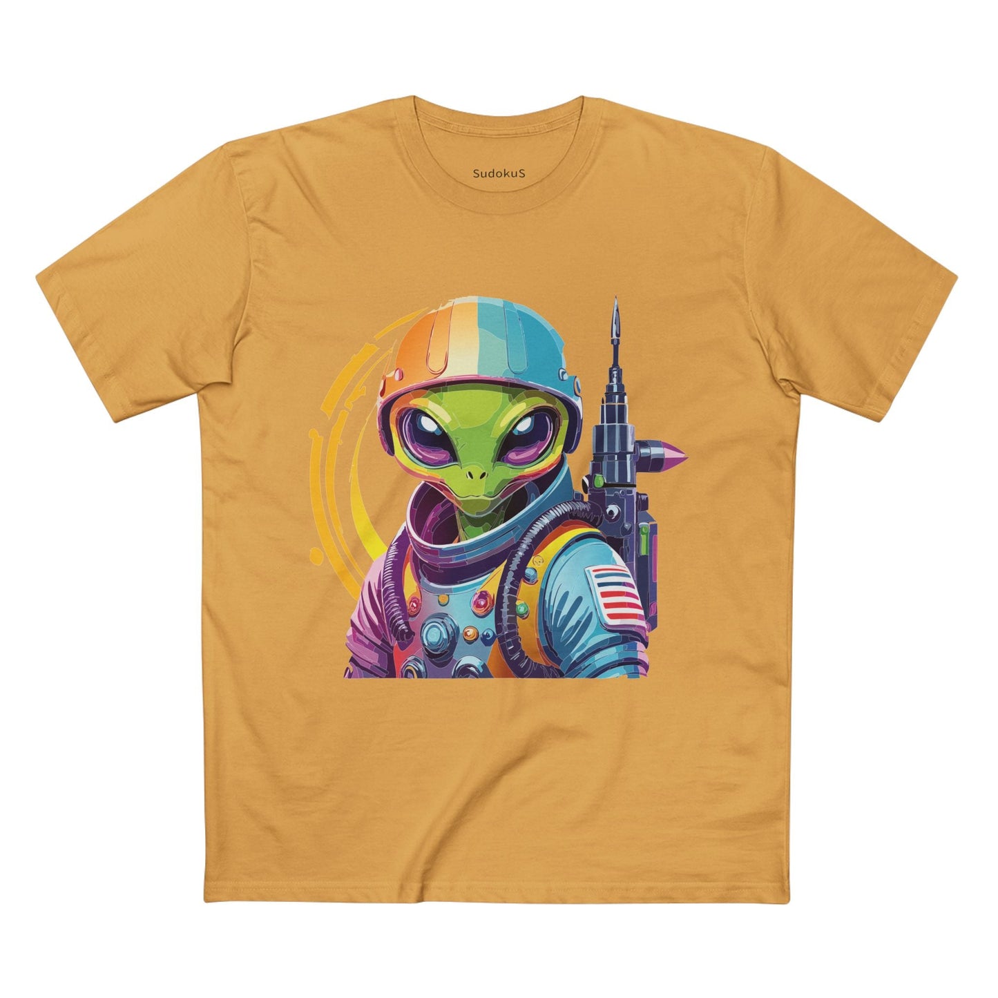 Aliens Graphic Unisex 100 Cotton Staple Tee 60