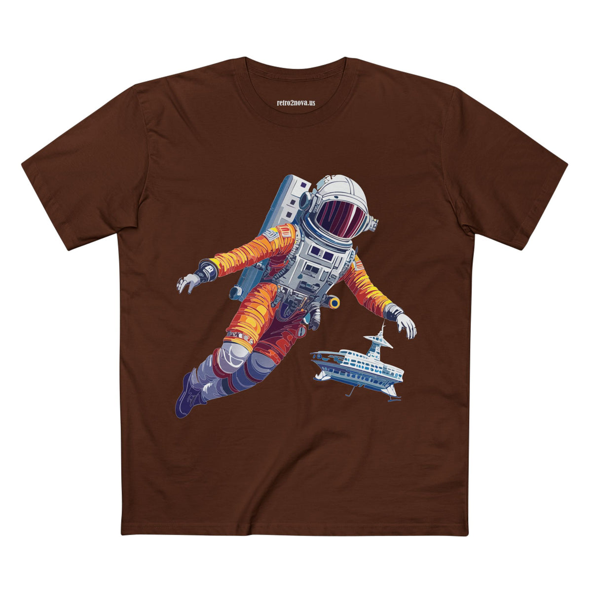 Cosmos Astronaut Graphic Tee Staple Unisex 100 Cotton Tee Shirt - CS-21