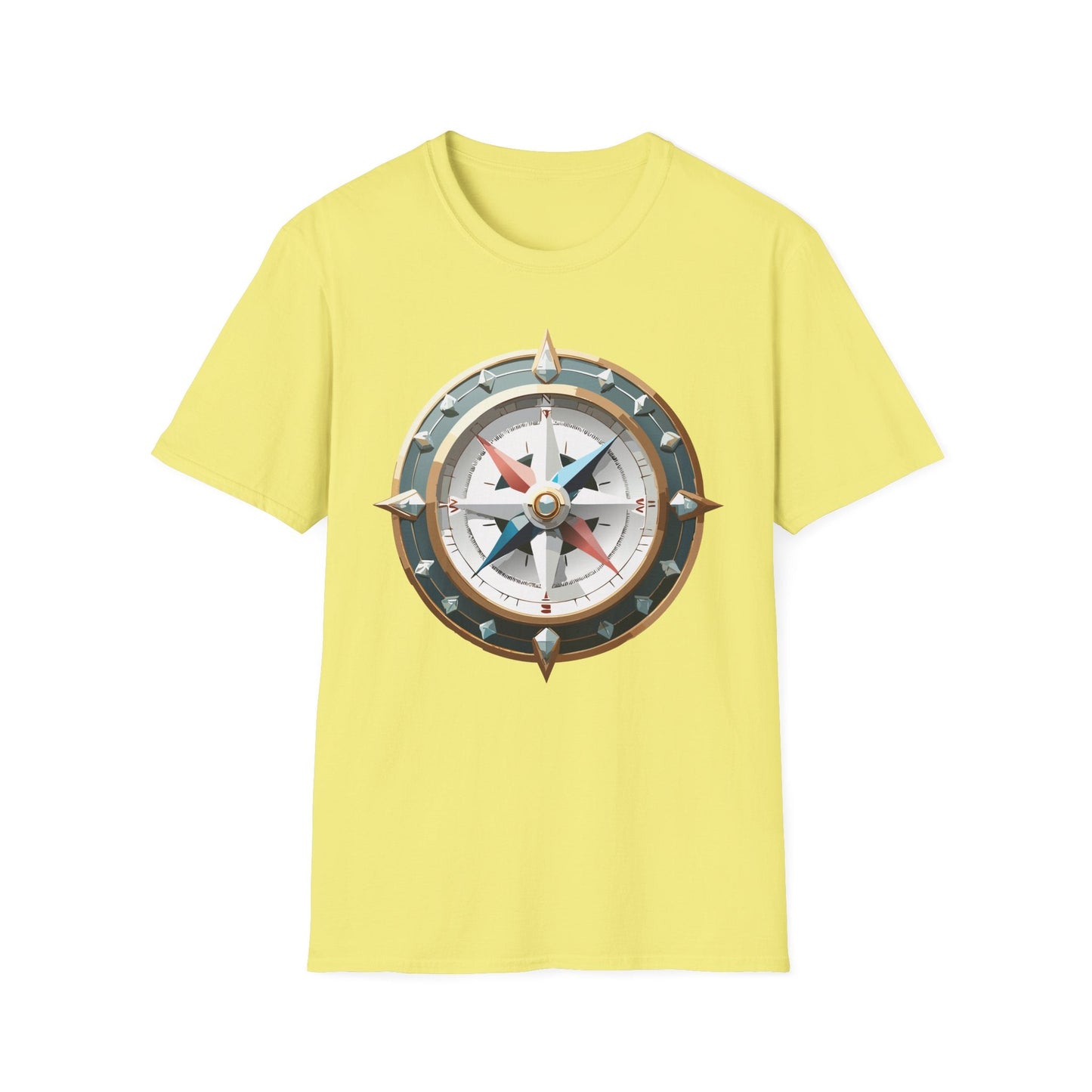 Compass Navigator Graphic Tee Unisex 100 Cotton 23