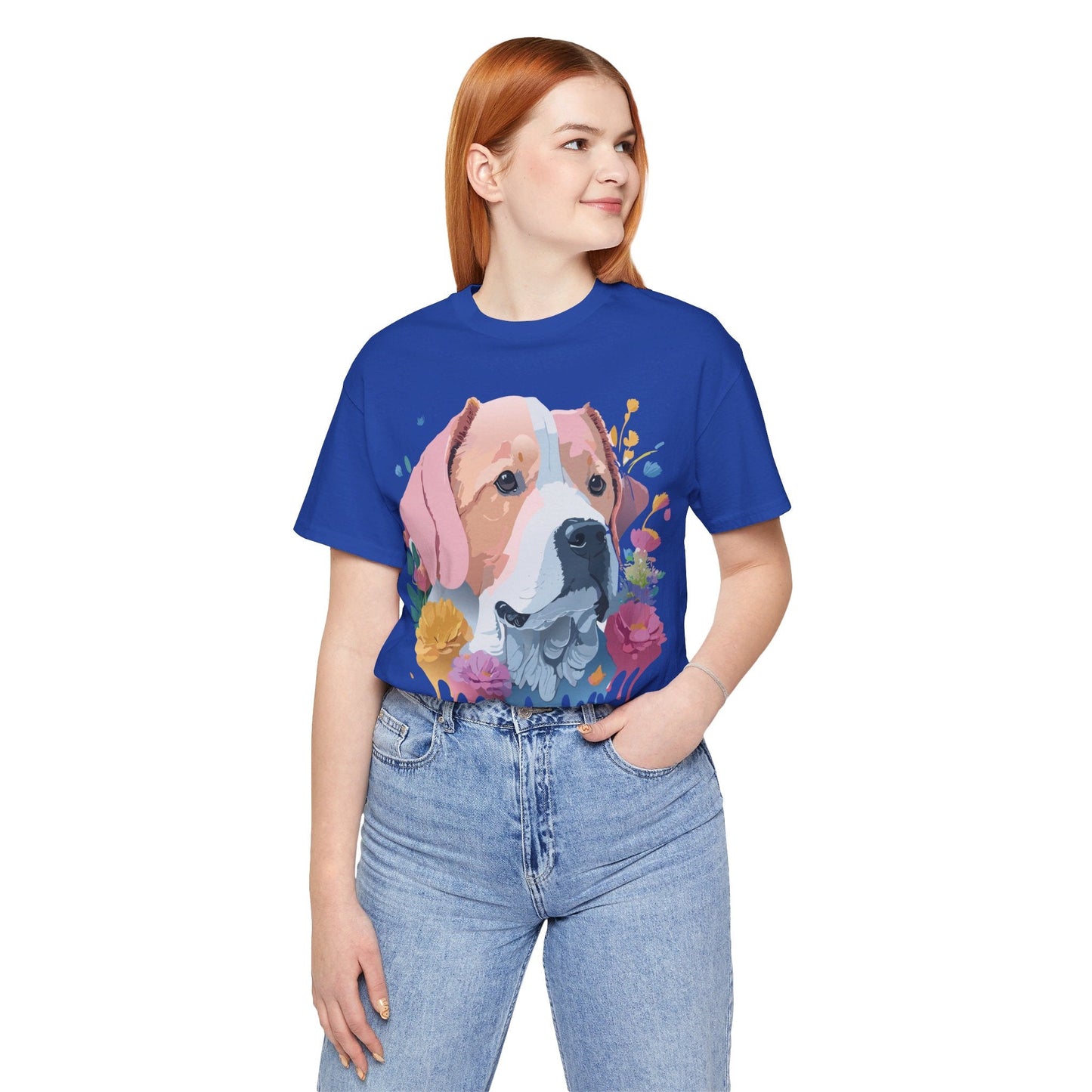 Dog Graphic Unisex 100 Cotton T-Shirt 9