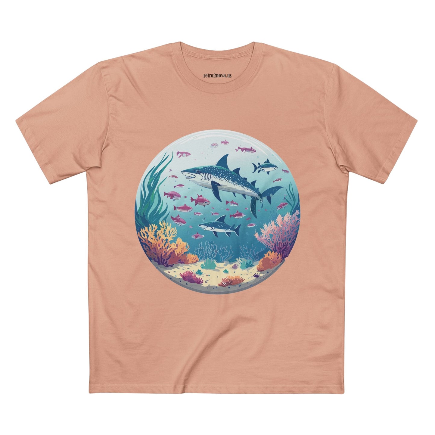 Ocean Shirt Ocean Pacific OP19 Unisex Premium Cotton Tee With Original Art Design