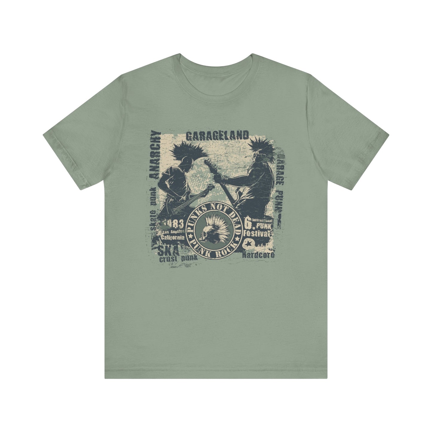 Punk Rock Graphic Tee, Retro Graphic T-Shirt, Artistic Vintage T-Shirt, Vintage Shirt, Retro Tee, Art Design Music Tees