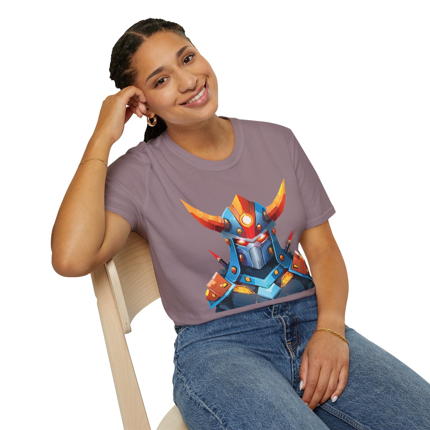 Unisex Cyborg Tee Robot Shirt Terminator Inspired Tee Cotton Softstyle Lightweight Comfort