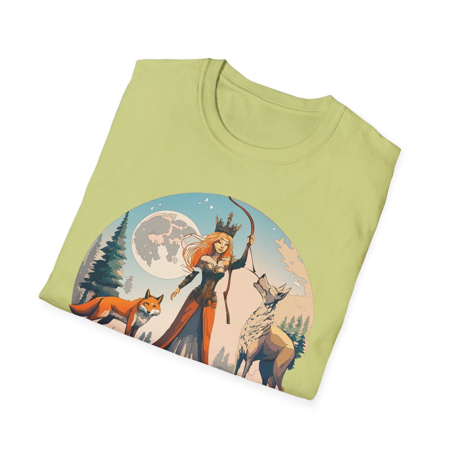 Womens Graphic T Shirts Art Design Shirt Softstyle Gildan 64000 Unisex Tee Ring Spun Cotton