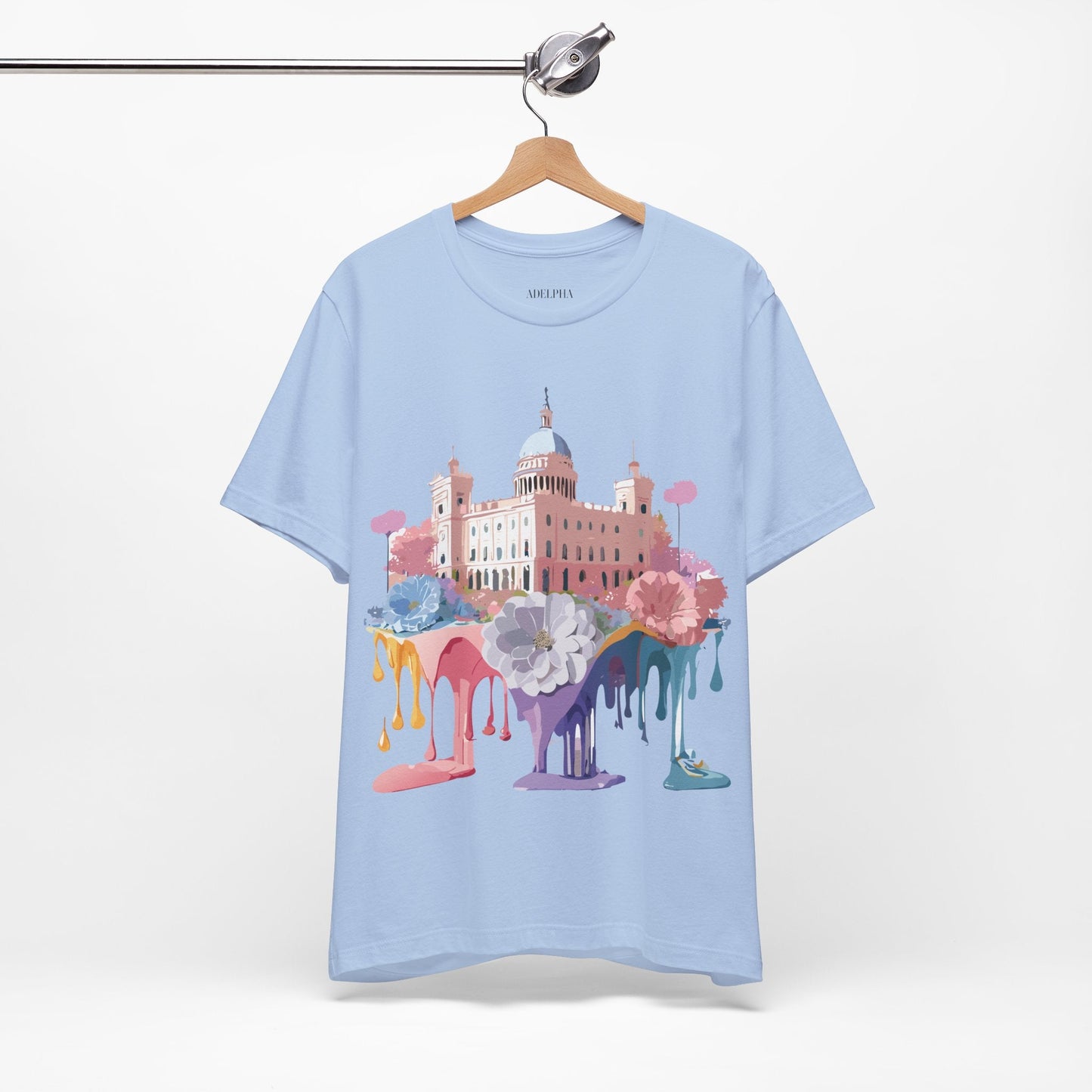 Adelpha Madrid Graphic T Shirt Unisex Short Sleeve Art Tee With Vintage Inspired Artwork