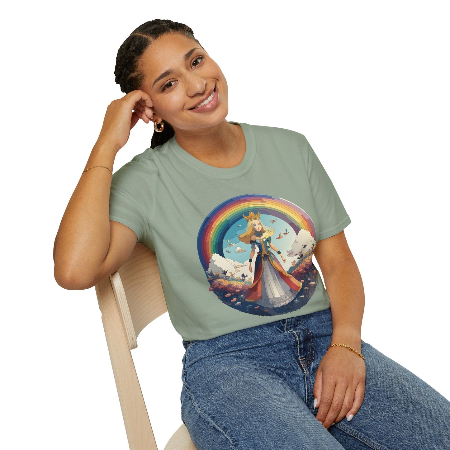Womens Graphic T Shirts Art Design Shirt Unisex Softstyle Tee 100 Percent Cotton Gildan 64000