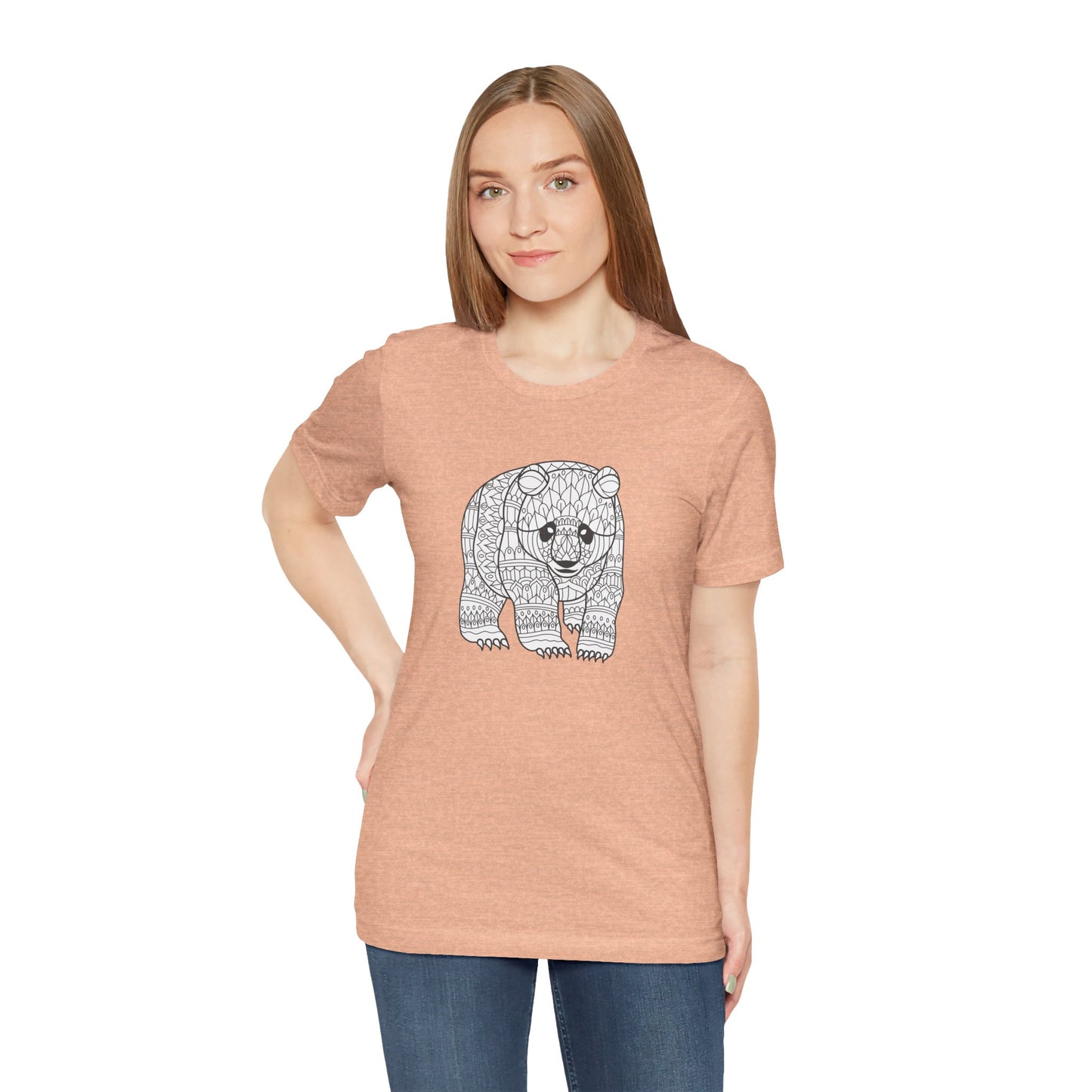 Unisex Tee Shirt with animals Print