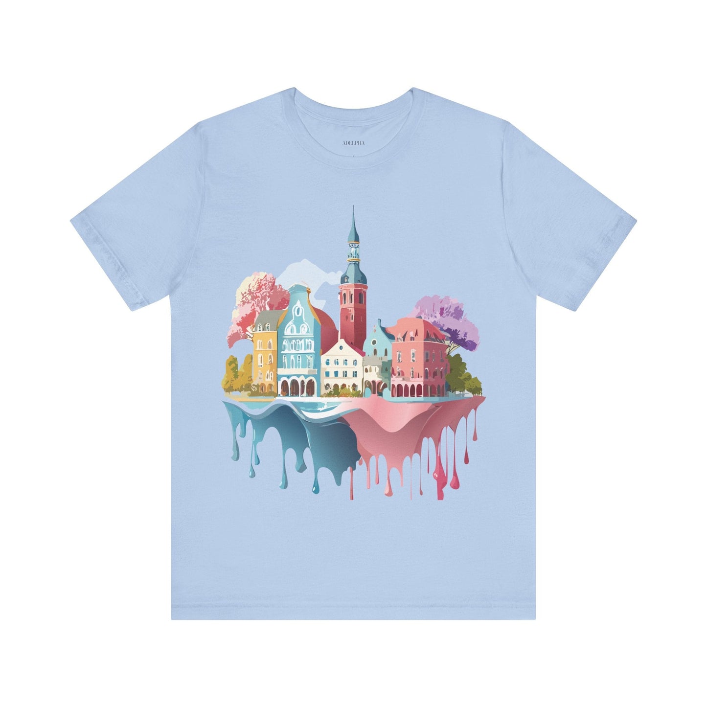 Germany Tourist Shirt Unisex Graphic Tee With Vintage Adelpha Artwork Short Sleeve