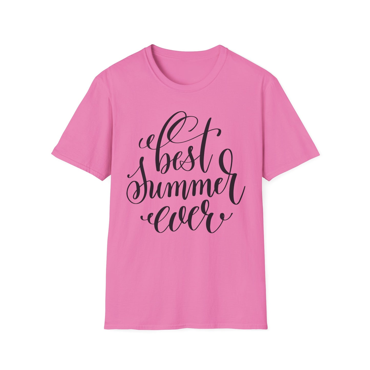 Unisex Cotton Short Sleeves Summer Graphic T-Shirt