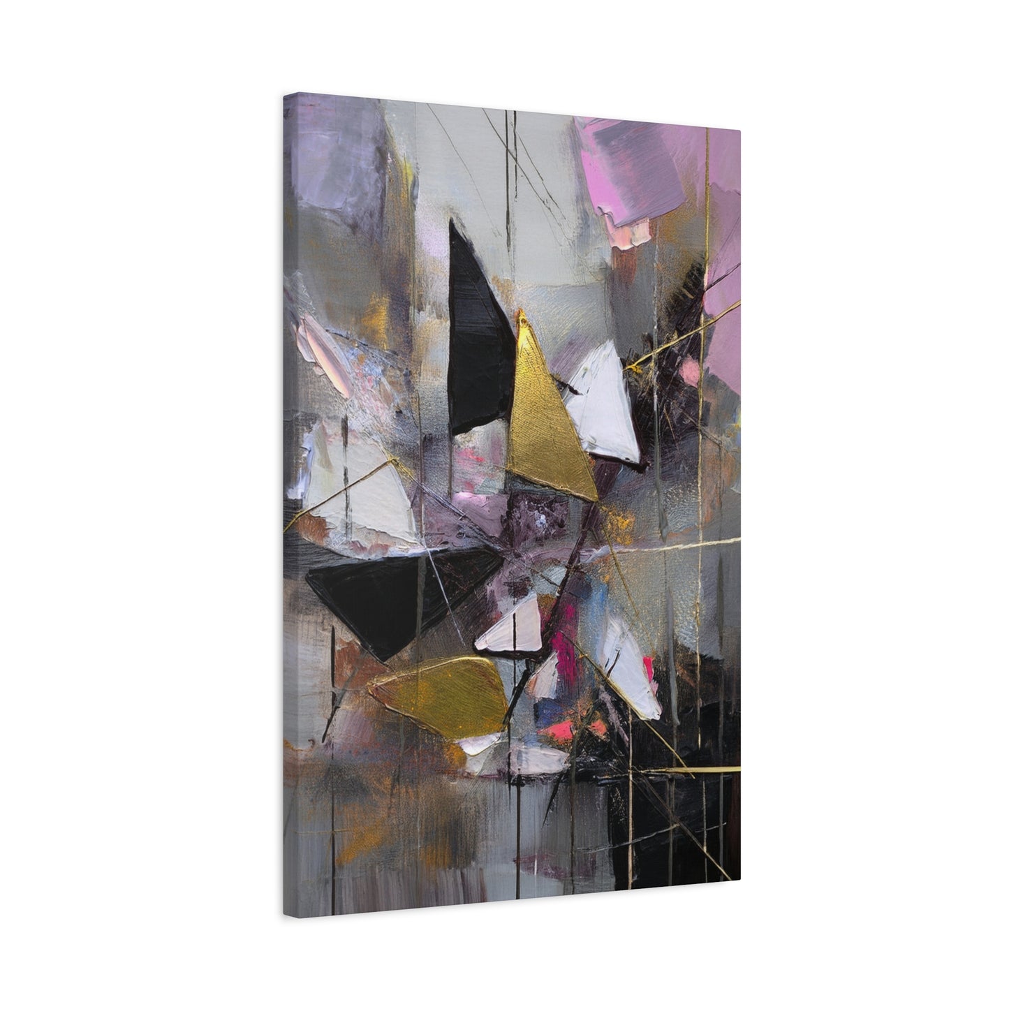 Abstract Oil Painting Print Canvas 20x24,20x30,24x30 24x32,24x36,30x40 32x48,36x48,40x60 Pine-Wood Inner Frame ABS-217