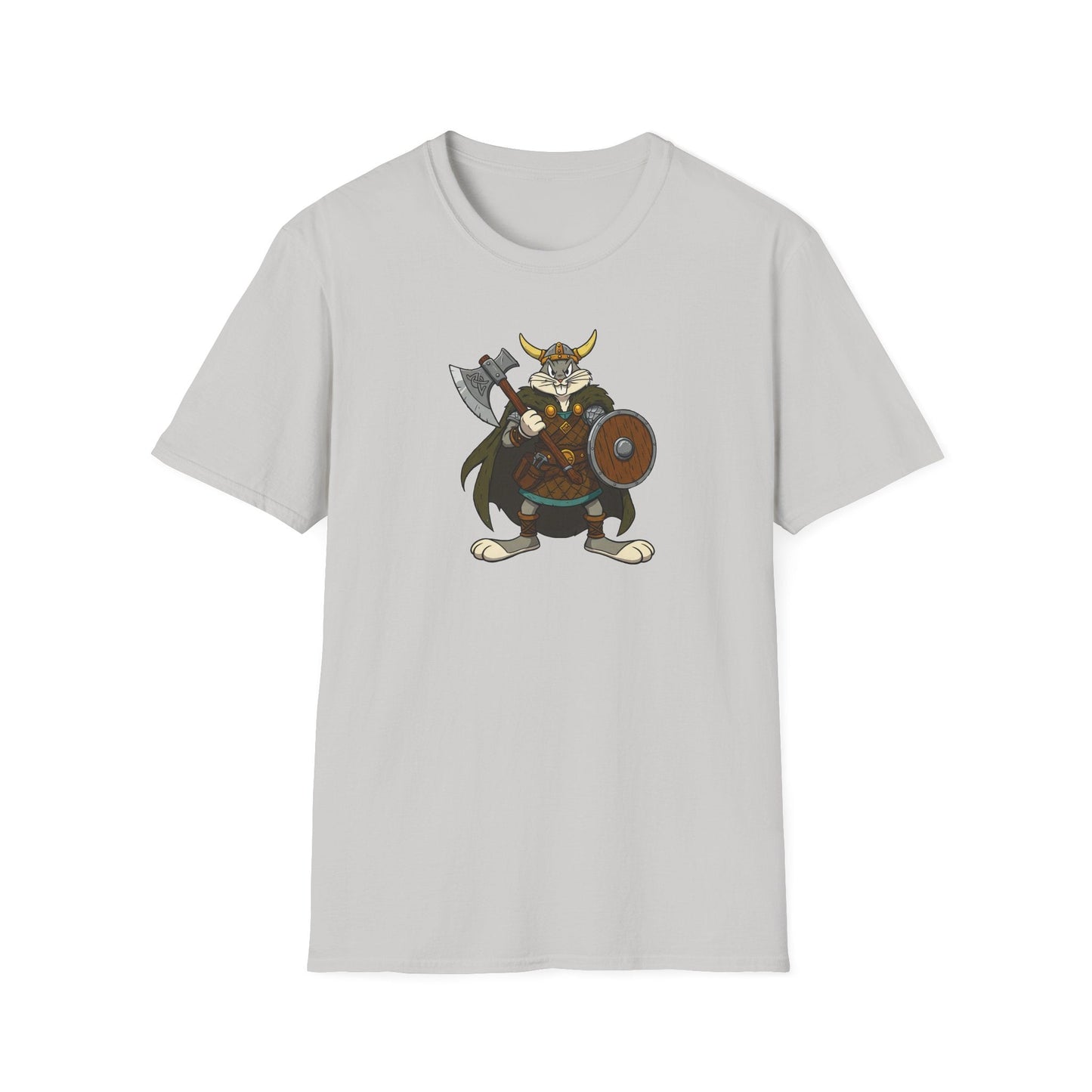 Bugs Bunny T Shirt Cartoon Design Unisex Graphic Tee Gildan Softstyle 64000 Animation Artwork
