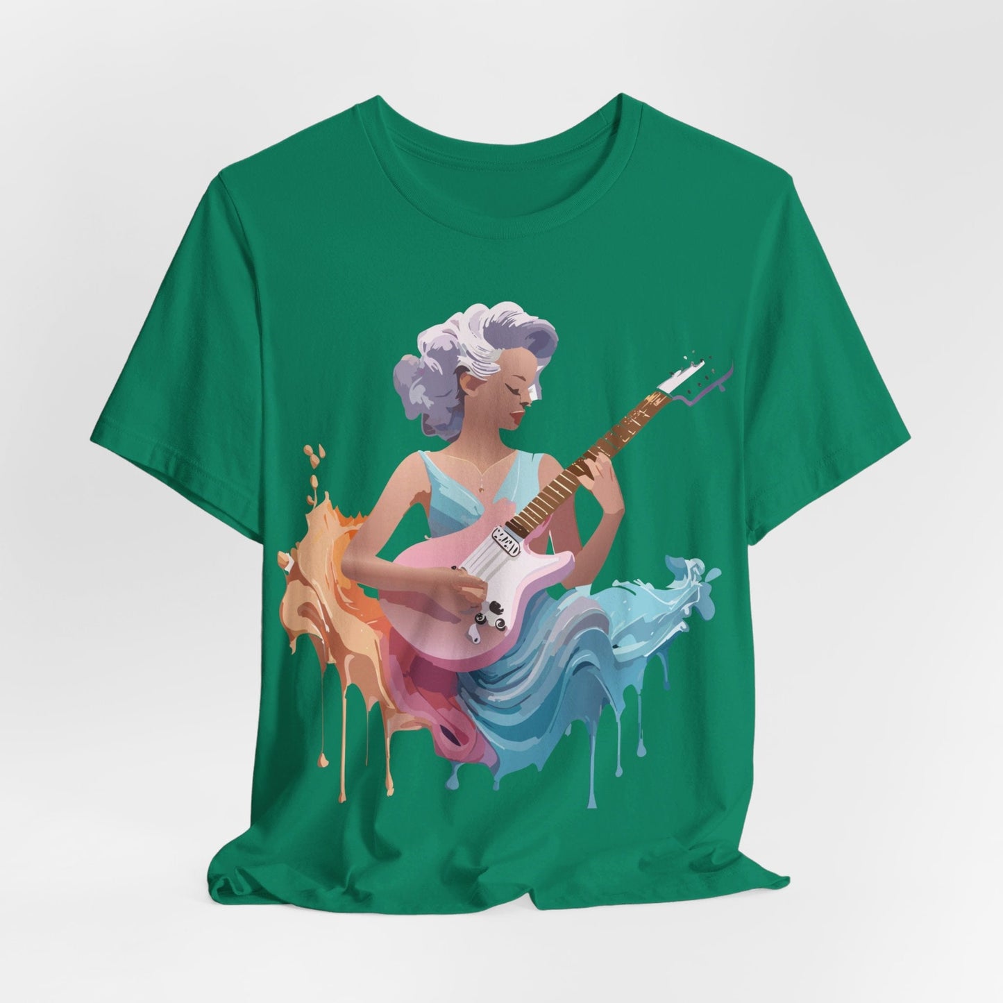Music Graphic Tee Unisex Jersey Short Sleeve Adelpha Art Design Vintage Inspired Artwork