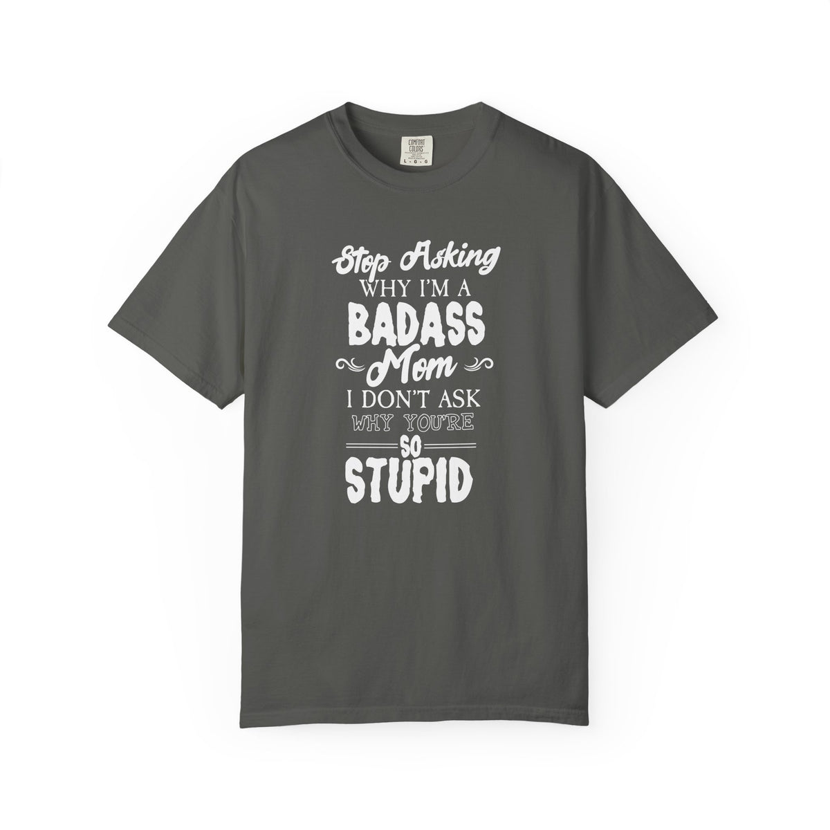 Mom T-shirt Mother's Day Mama Tee Unisex Comfort Colors Garment-Dyed Cotton h39