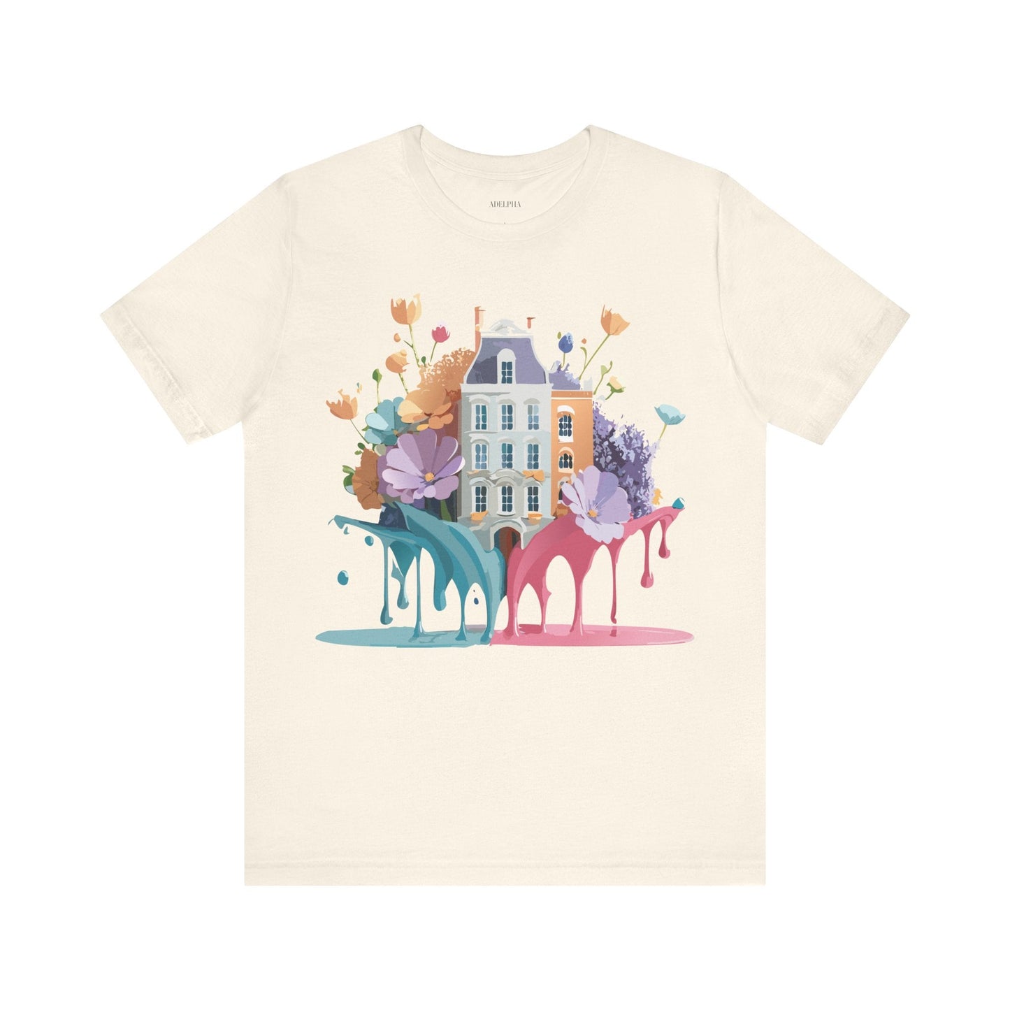Amsterdam Graphic Tee Unisex Jersey Short Sleeve Shirt Travel Themed Original Artwork