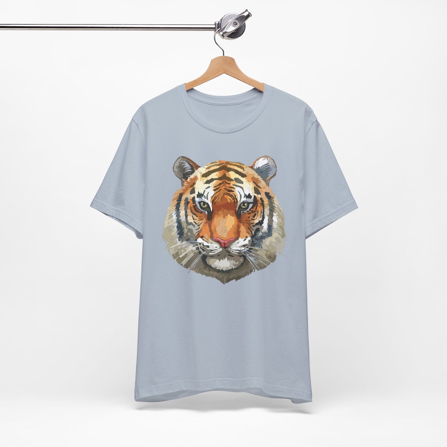 Unisex Tiger Tee, Animal Shirt, Tee Shirt with Tiger, Safari T-Shirt, Animal Tees, Big Cat Shirt, Safari T-Shirt 4