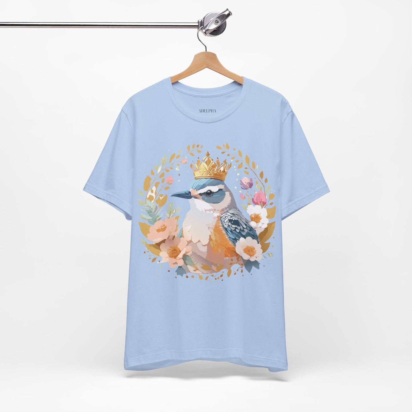 Medallion Graphic Unisex 100 Cotton Vintage Animal Medal Artwork Tee 33