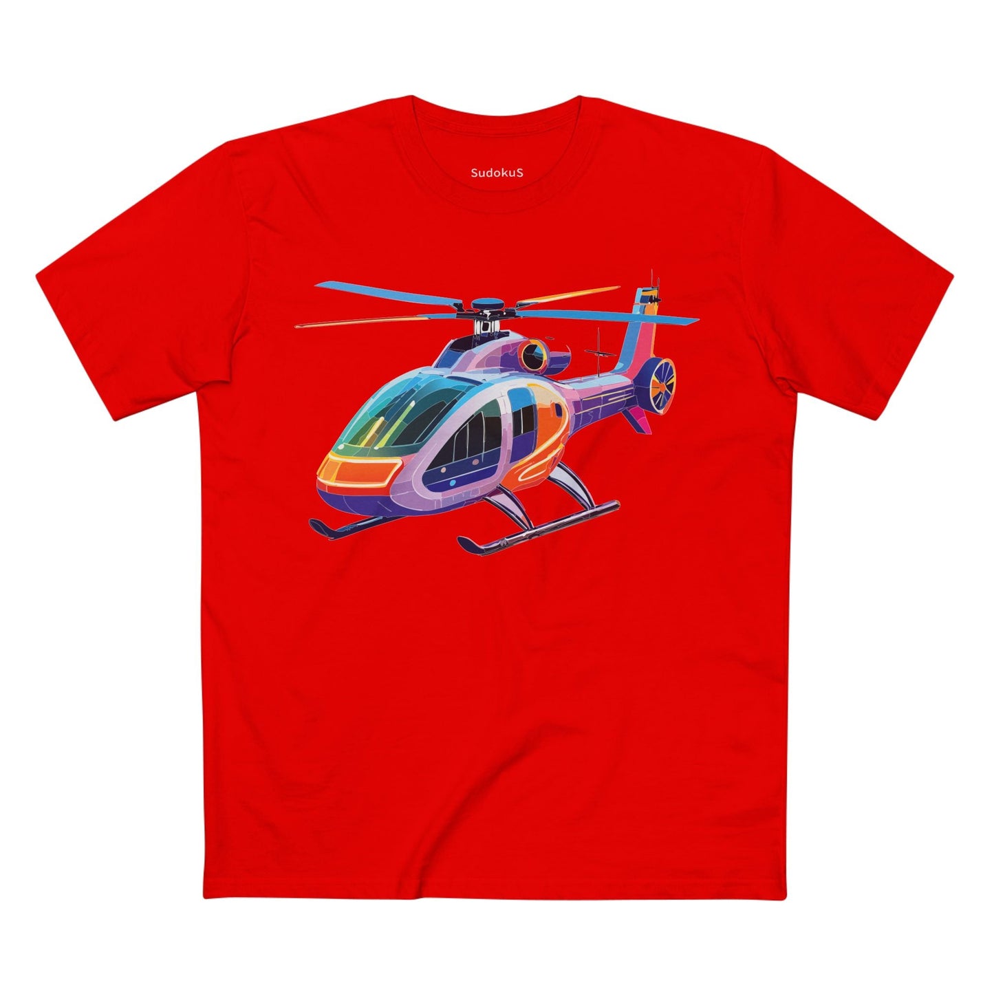 Chopper Graphic Unisex 100 Cotton Staple Tee 13