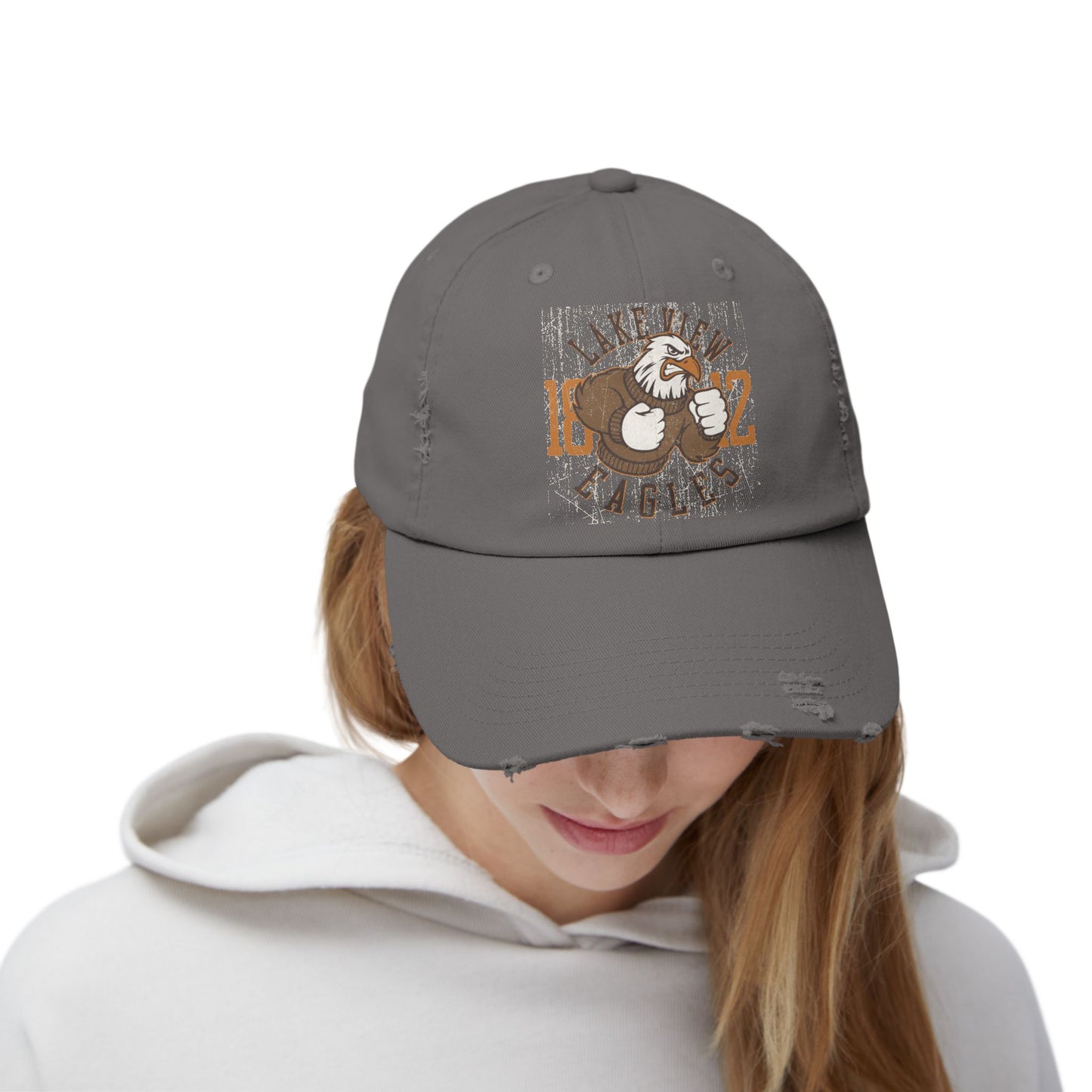 Unisex Vintage Sports Logo Cap, Cap with Sports Logo, Cap with Band Logo