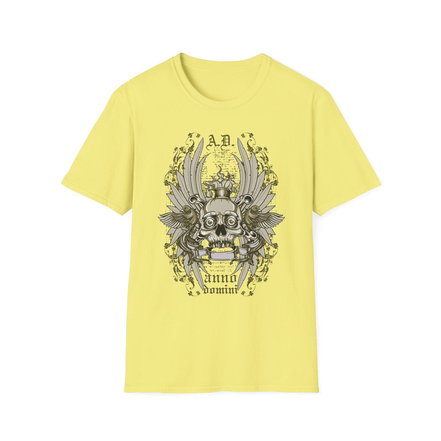 Unisex Art Design T Shirt With Graphic Artwork Softstyle Gildan 64000 Tee Premium Cotton